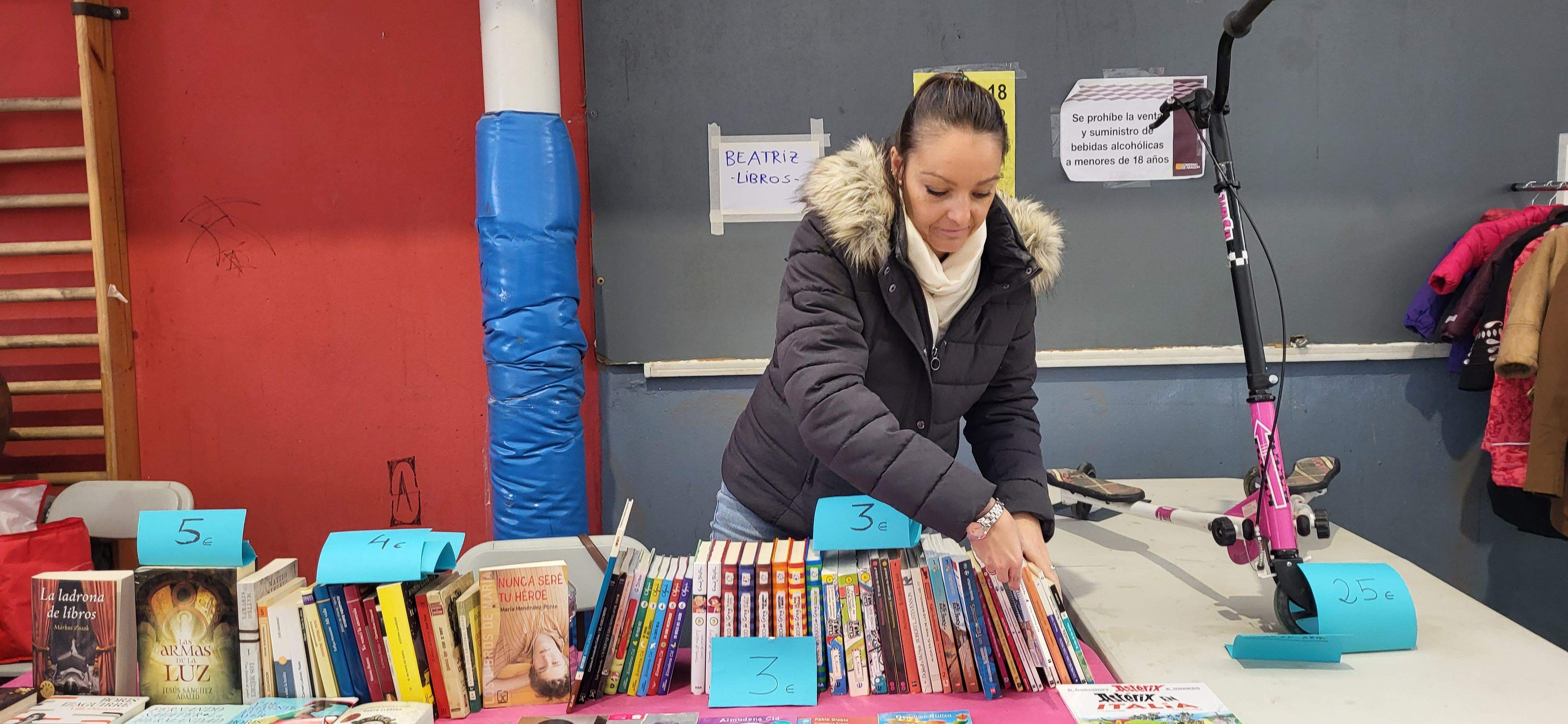 Mercado de trueque celebrado en Tierz. Foto: Mercedes Manterola
