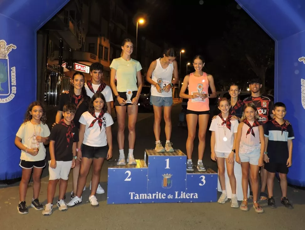Podio femenino absoluto