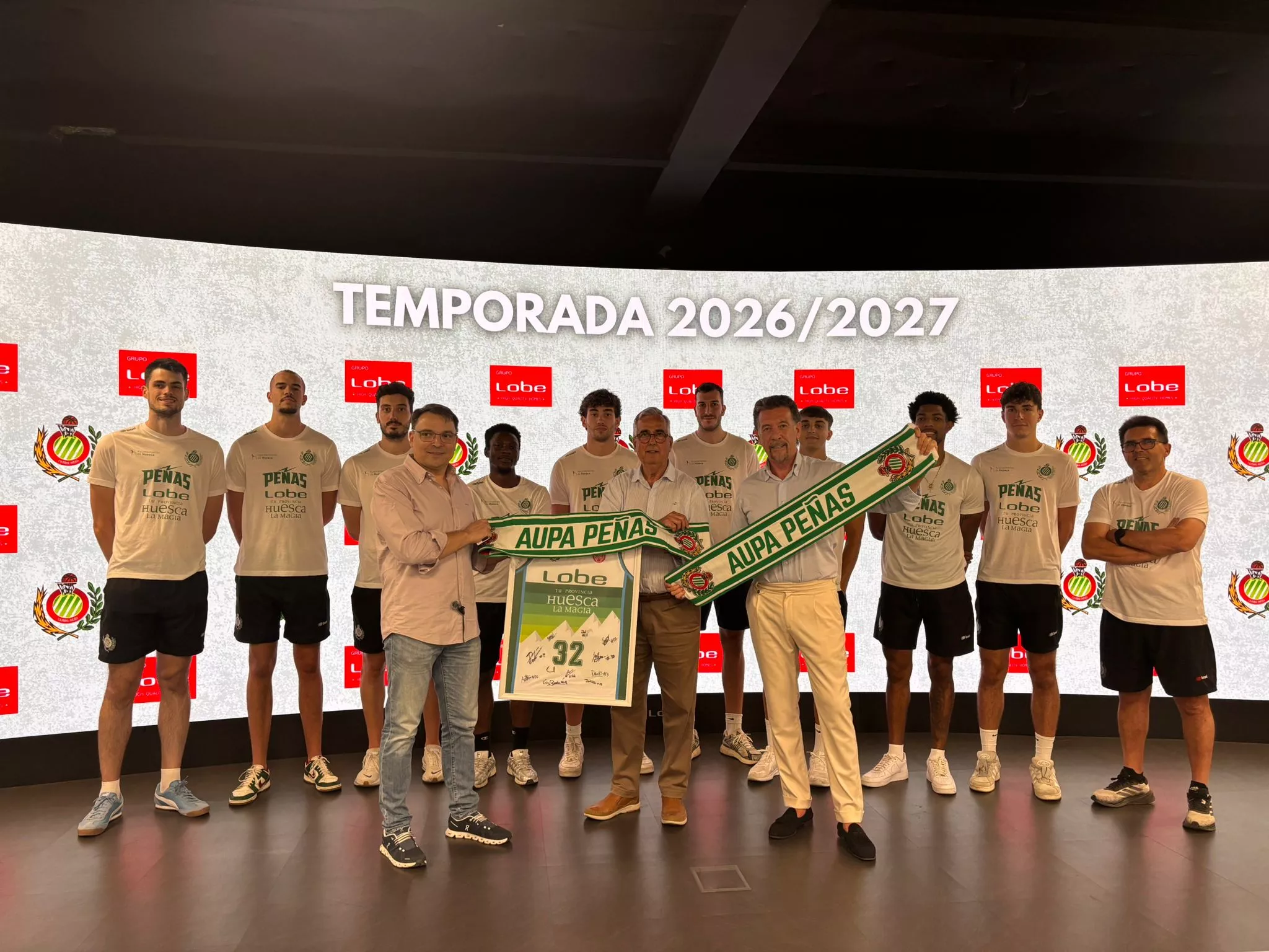 El Peñas y Grupo Lobe, unidos un año más: "Su apoyo es fundamental"