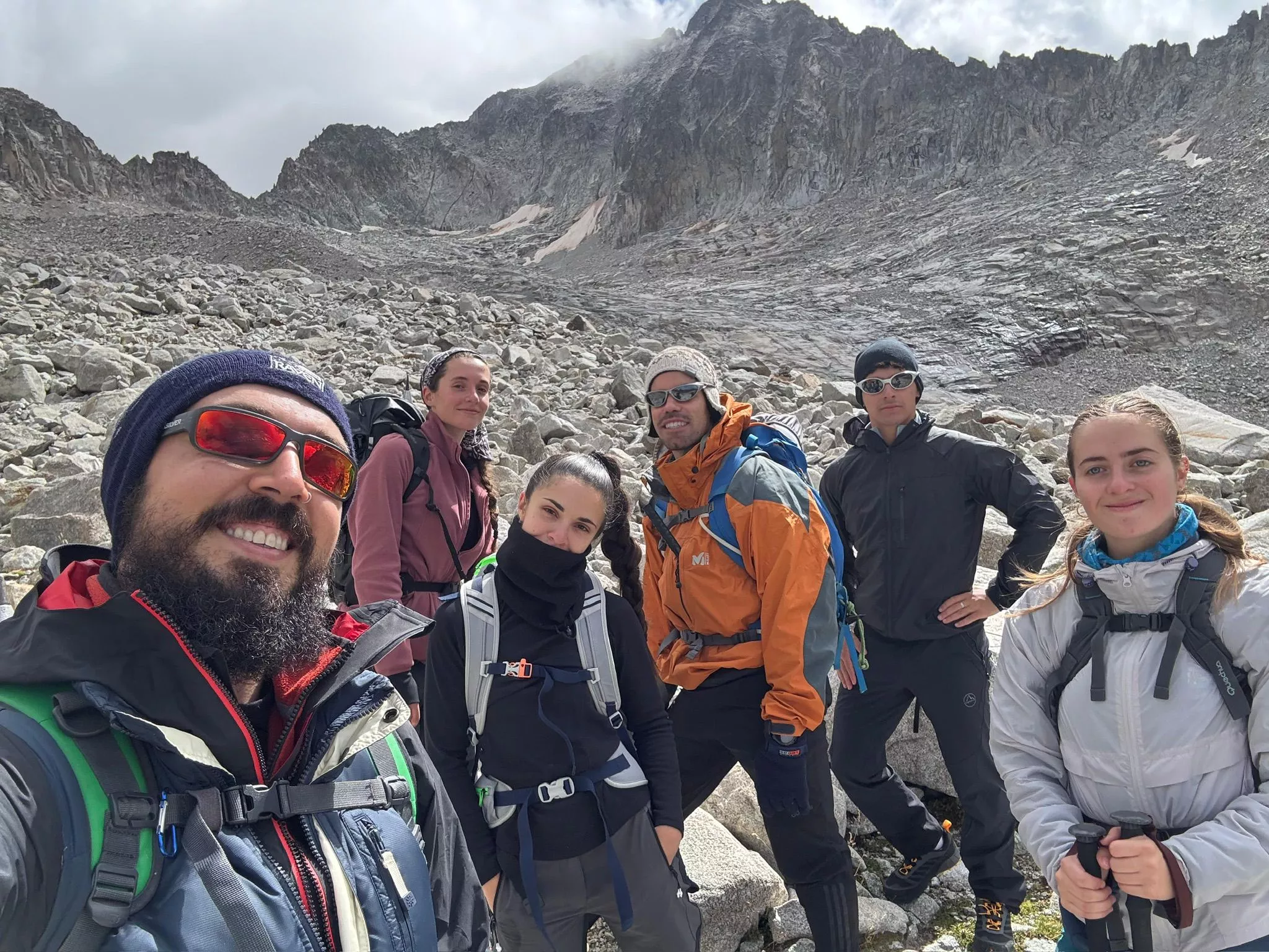 Los jóvenes del Club de Montaña Nabaín subieron al Aneto. CM Nabaín
