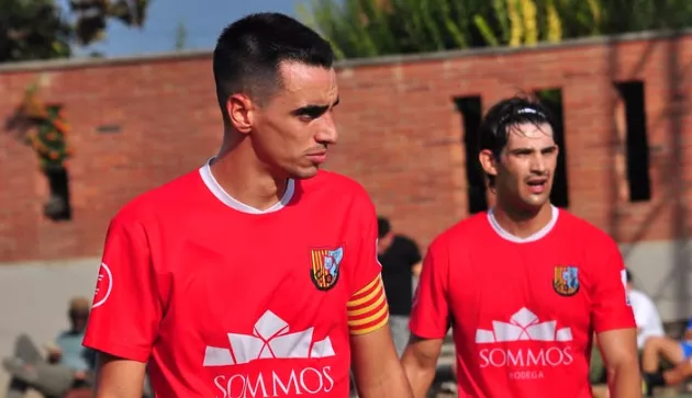 Foto de archivo de la pretemporada del Fraga. Robres-Fraga, la novedad contra la continuidad para arrancar la Tercera RFEF. 