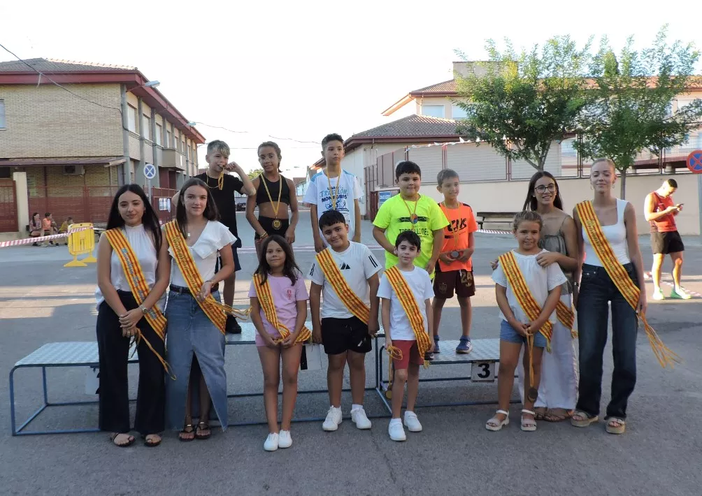 Podio de 7 y 8 años