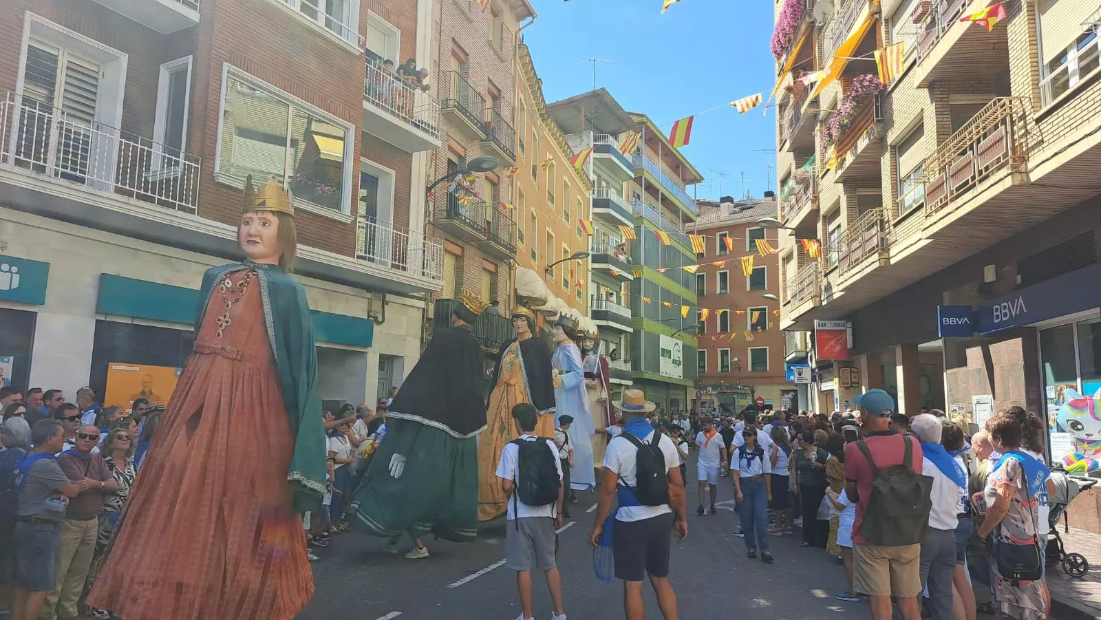 Inicio de las fiestas de Barbastro 2026.