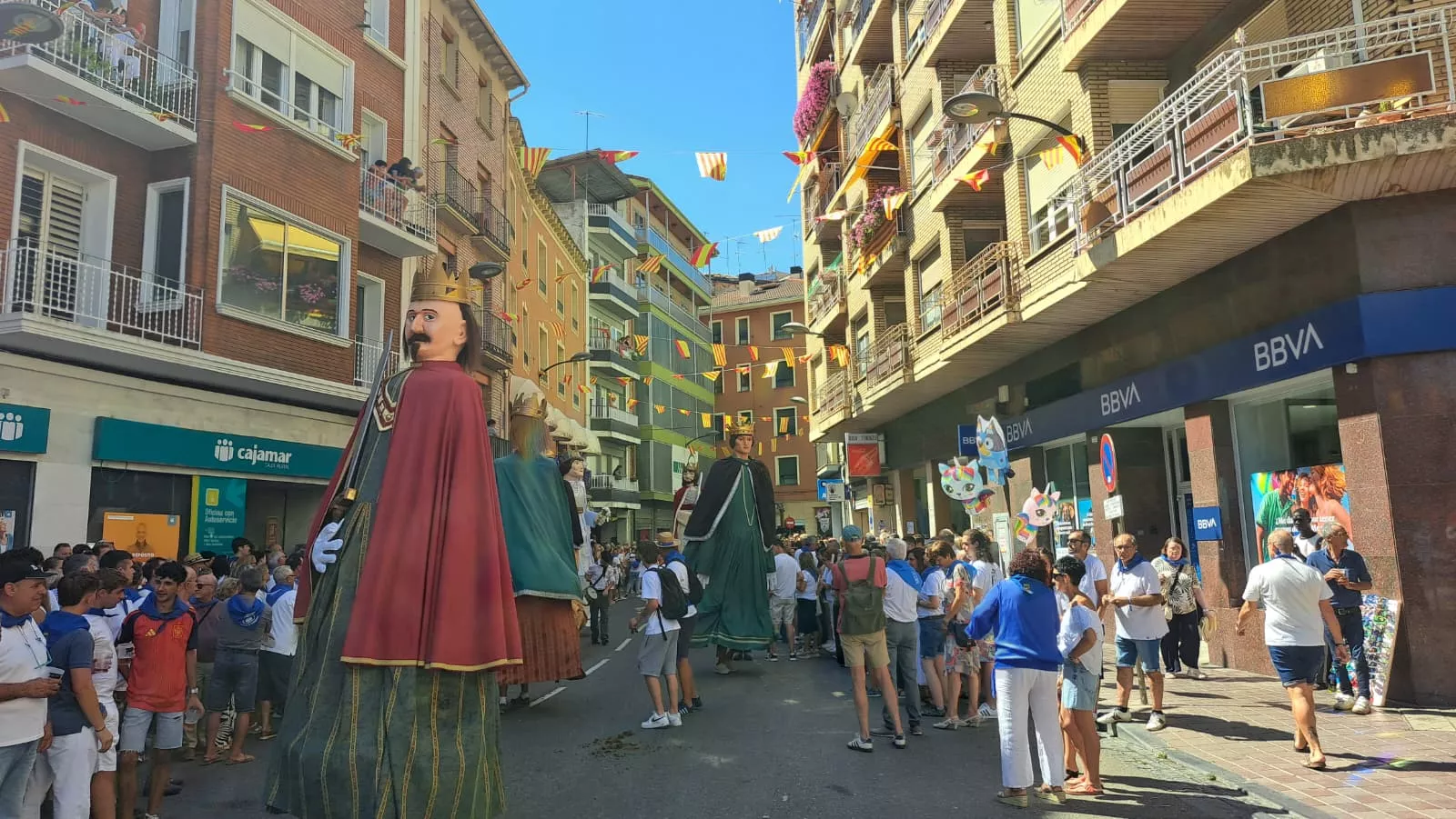 Inicio de las fiestas de Barbastro 2026.