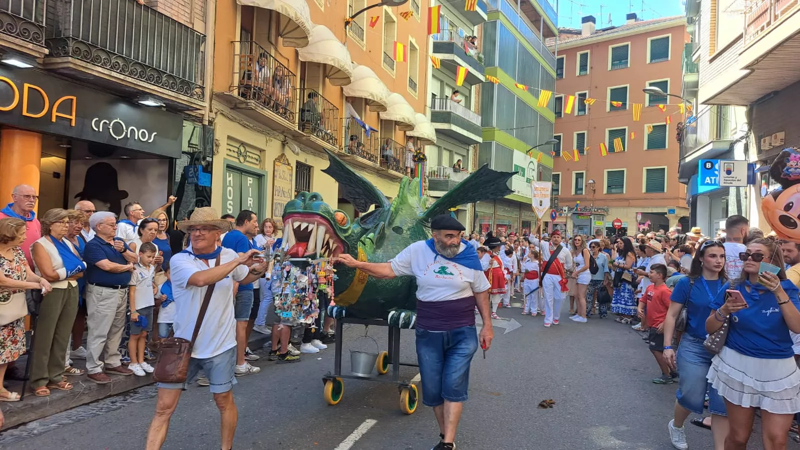 Inicio de las fiestas de Barbastro 2026.