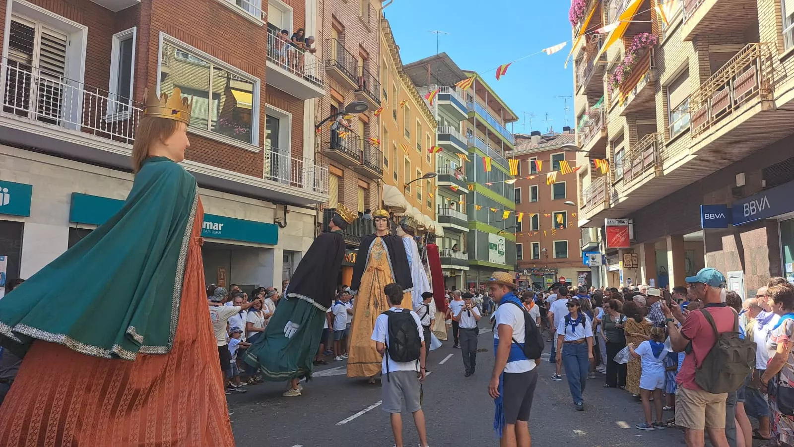 Inicio de las fiestas de Barbastro 2026.
