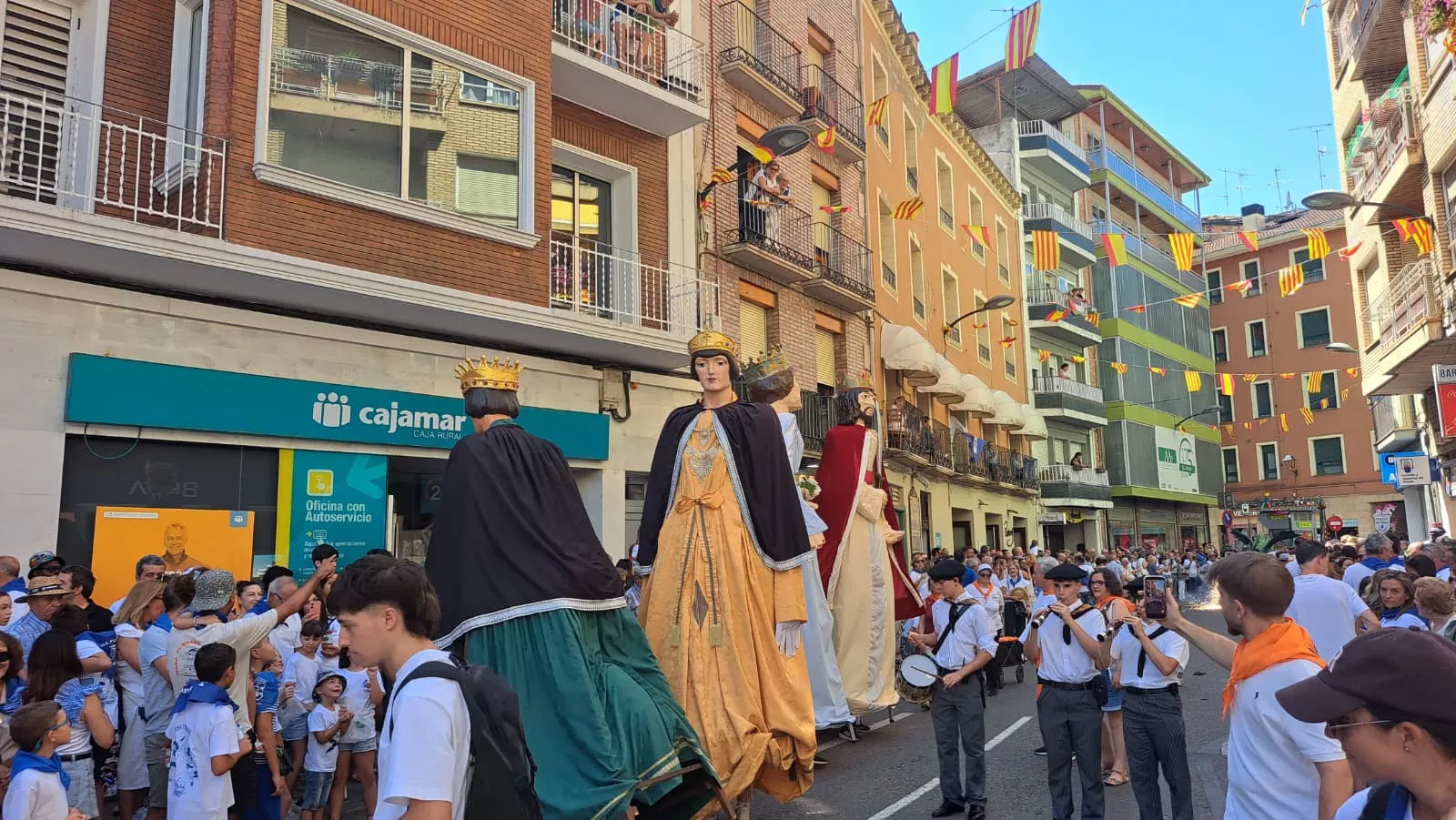 Inicio de las fiestas de Barbastro 2026.
