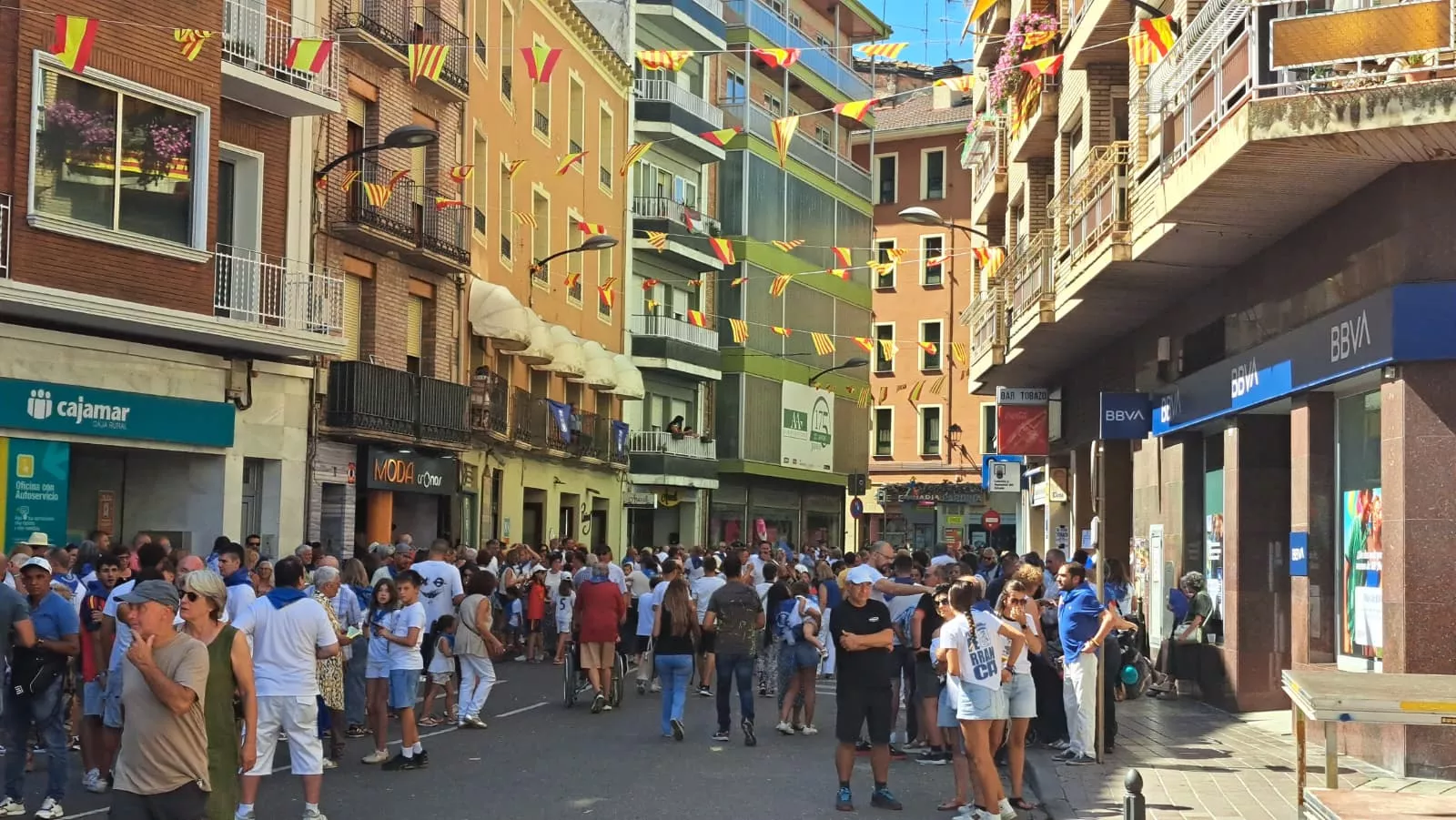 Inicio de las fiestas de Barbastro 2026.