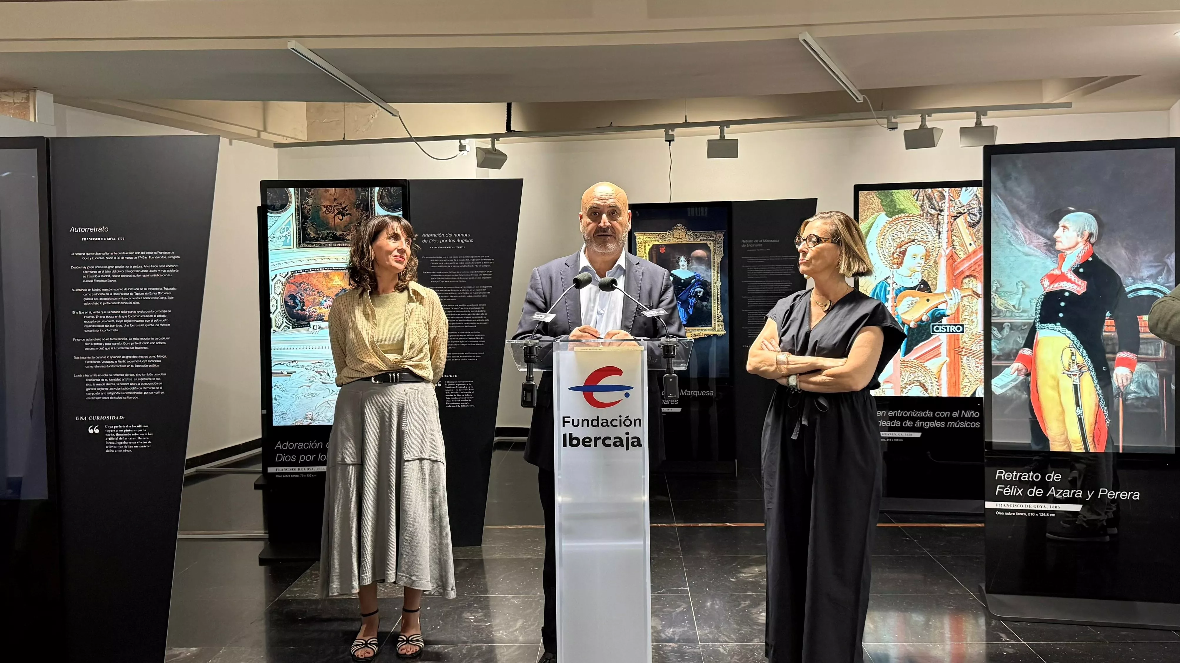 Presentación de la exposición ‘Goya, un museo en movimiento’.