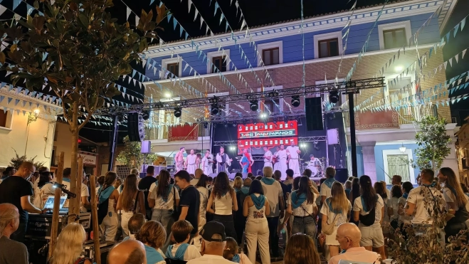 Actuación de Los Inhumanos en Sariñena. Actuación de Los Inhumanos en Sariñena.