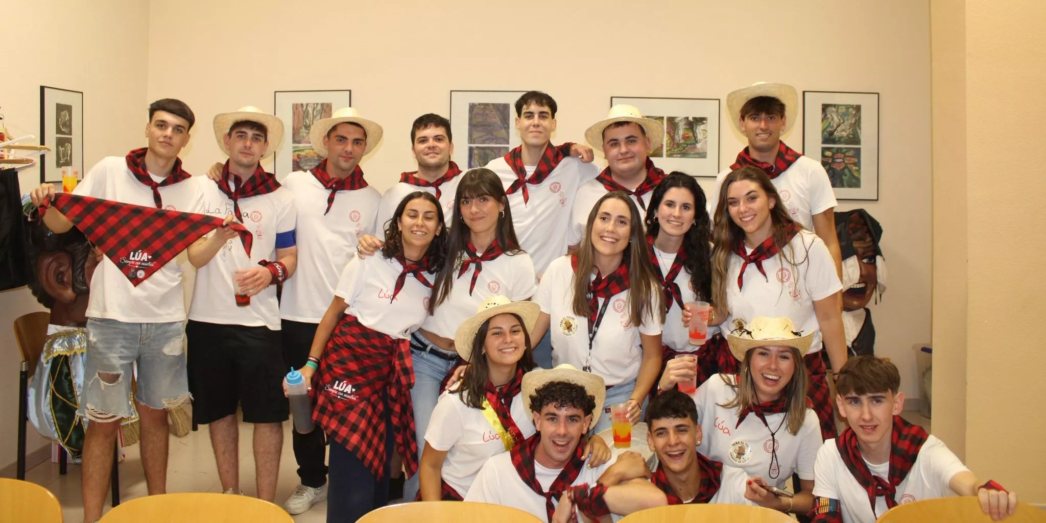Interpeñas protagoniza un emotivo pregón de inicio de las fiestas de Tamarite.