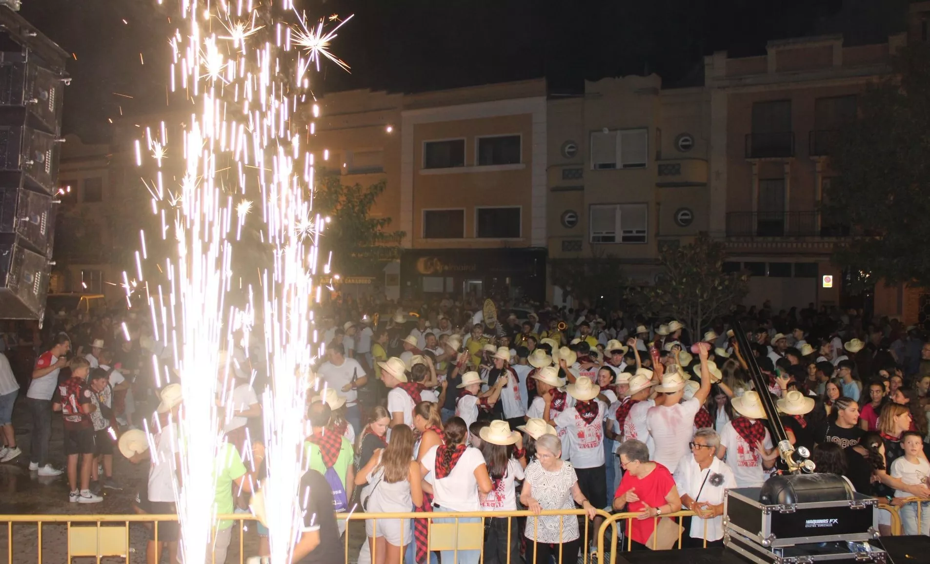 Inicio de las fiestas de Tamarite de Litera