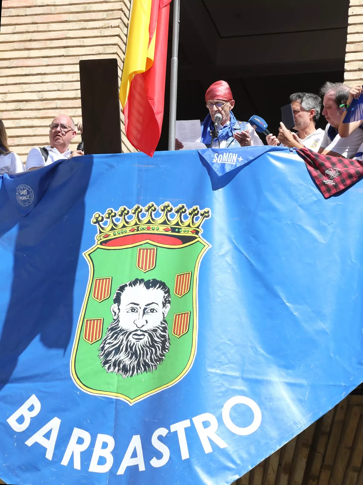 Inicio de las fiestas de Barbastro 2026.