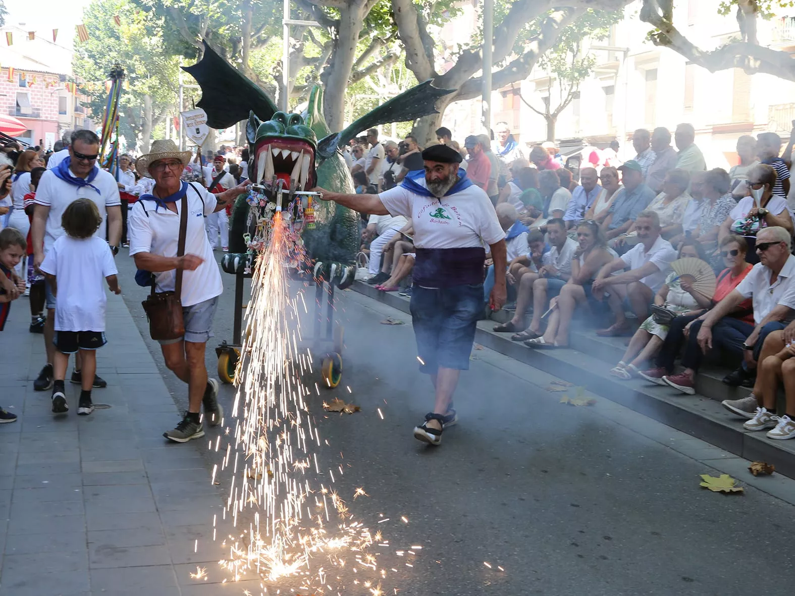 Inicio de las fiestas de Barbastro 2026.