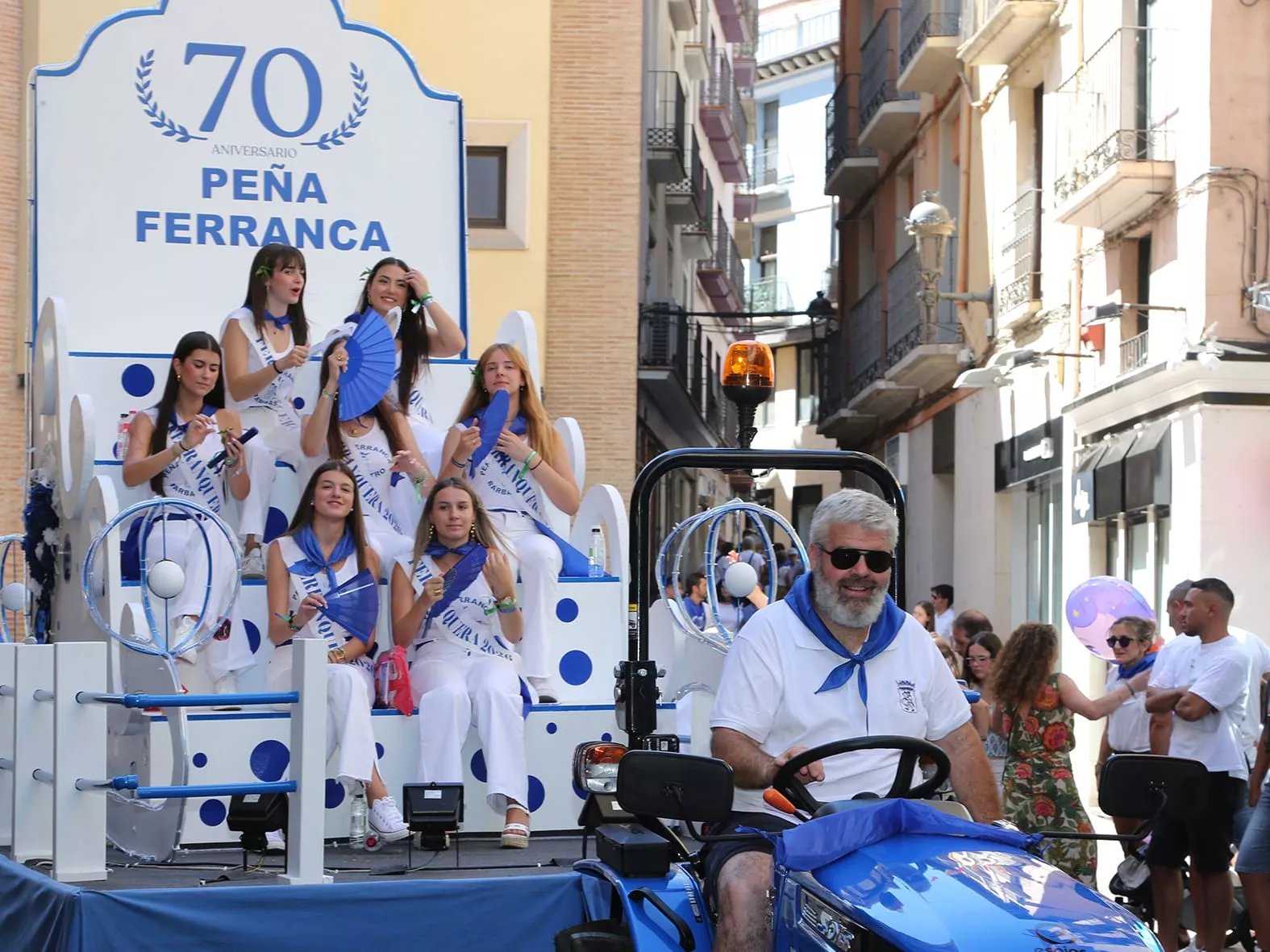 Inicio de las fiestas de Barbastro 2026.