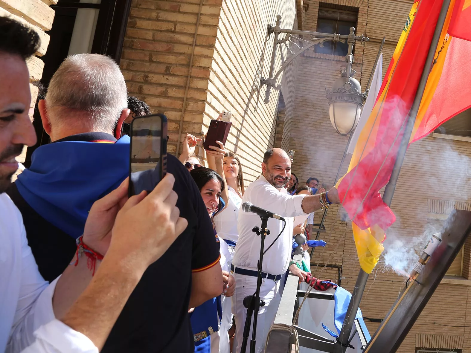 Inicio de las fiestas de Barbastro 2026.