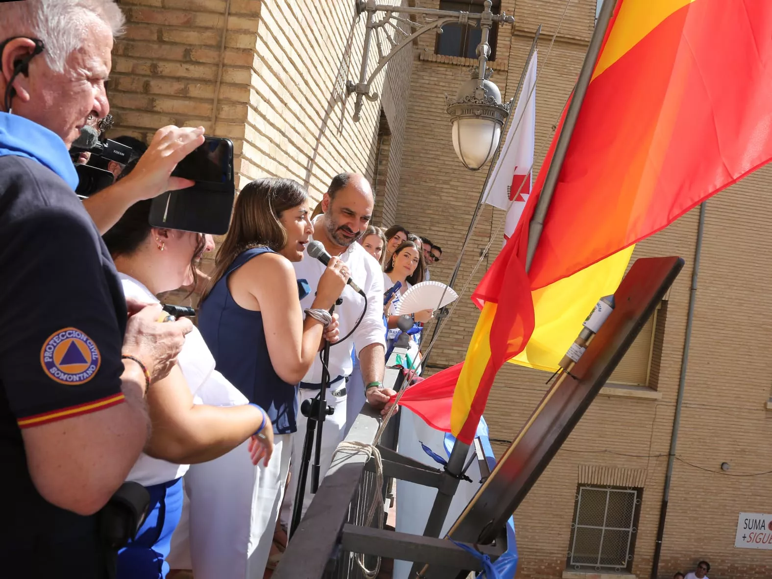 Inicio de las fiestas de Barbastro 2026.