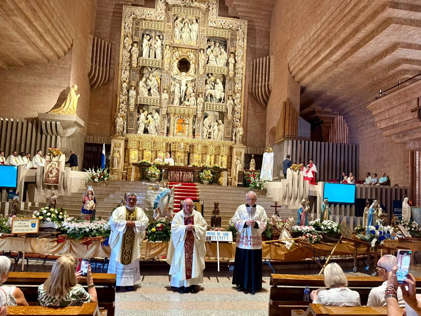 47 Romería de Vírgenes de Ribagorza y Sobrarbe en Torreciudad. Foto Diócesis de Barbastro-Monzón