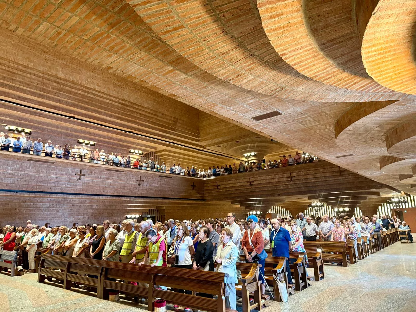 47 Romería de Vírgenes de Ribagorza y Sobrarbe en Torreciudad. Foto Diócesis de Barbastro-Monzón