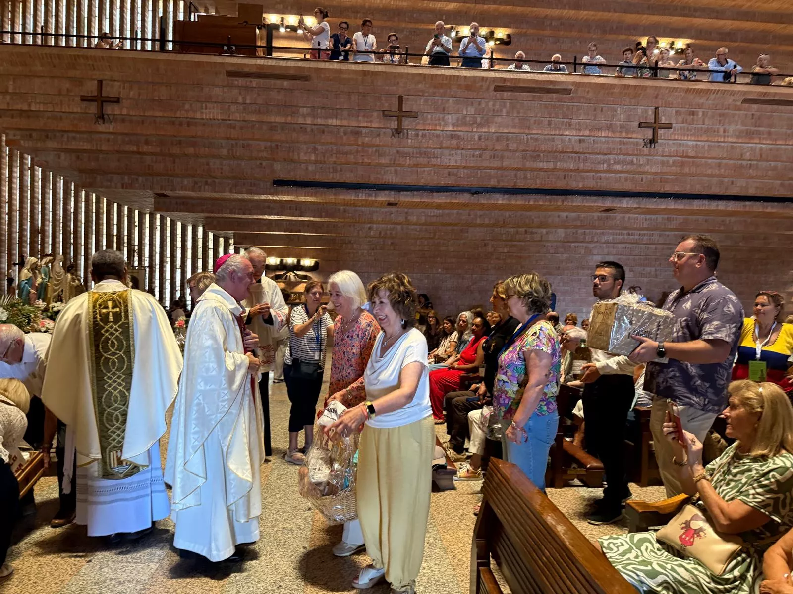 47 Romería de Vírgenes de Ribagorza y Sobrarbe en Torreciudad. Foto Diócesis de Barbastro-Monzón