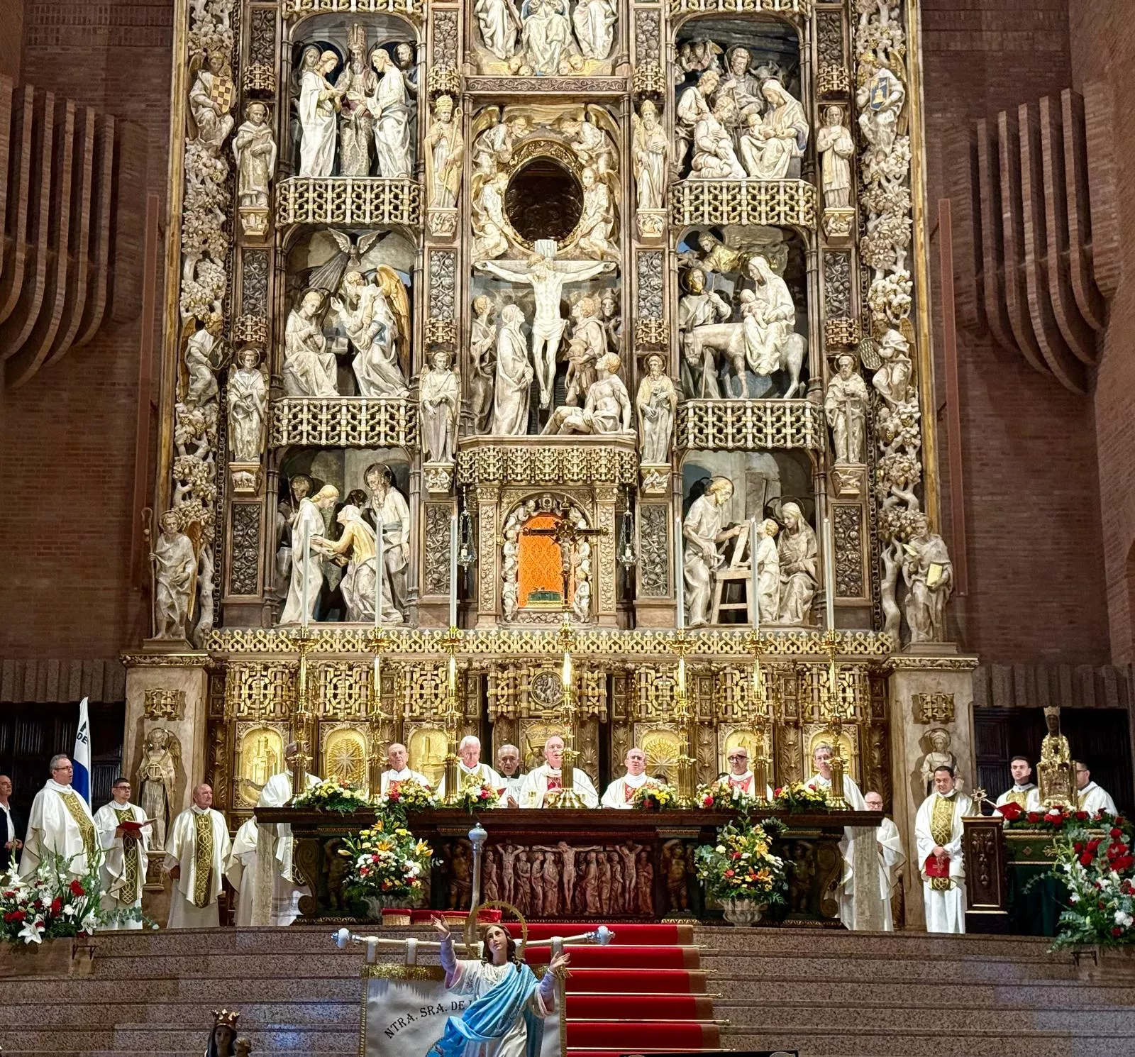 47 Romería de Vírgenes de Ribagorza y Sobrarbe en Torreciudad. Foto Diócesis de Barbastro-Monzón