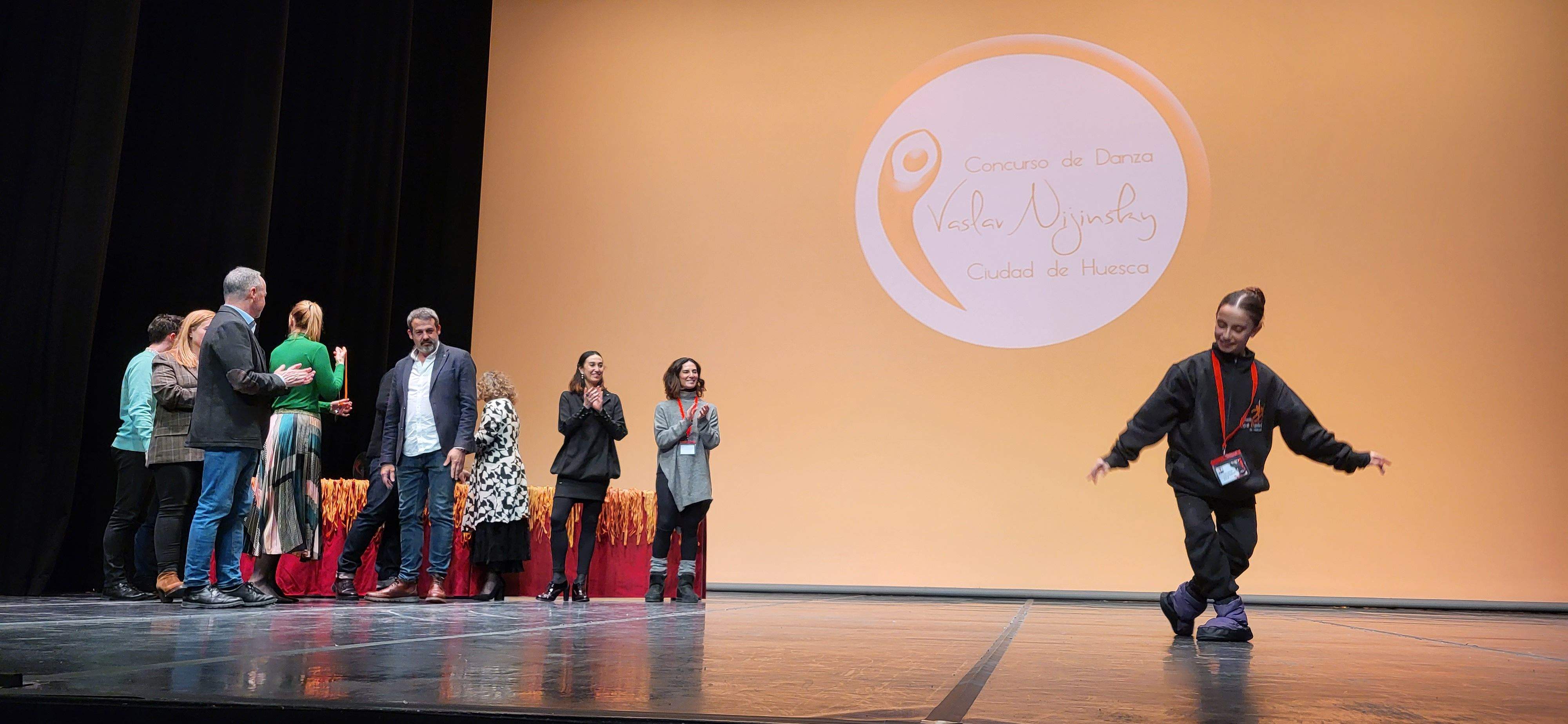 Entrega de premios del IX Concurso de Danza Vaslav Nijinsky Ciudad de Huesca. Foto Myriam Martínez