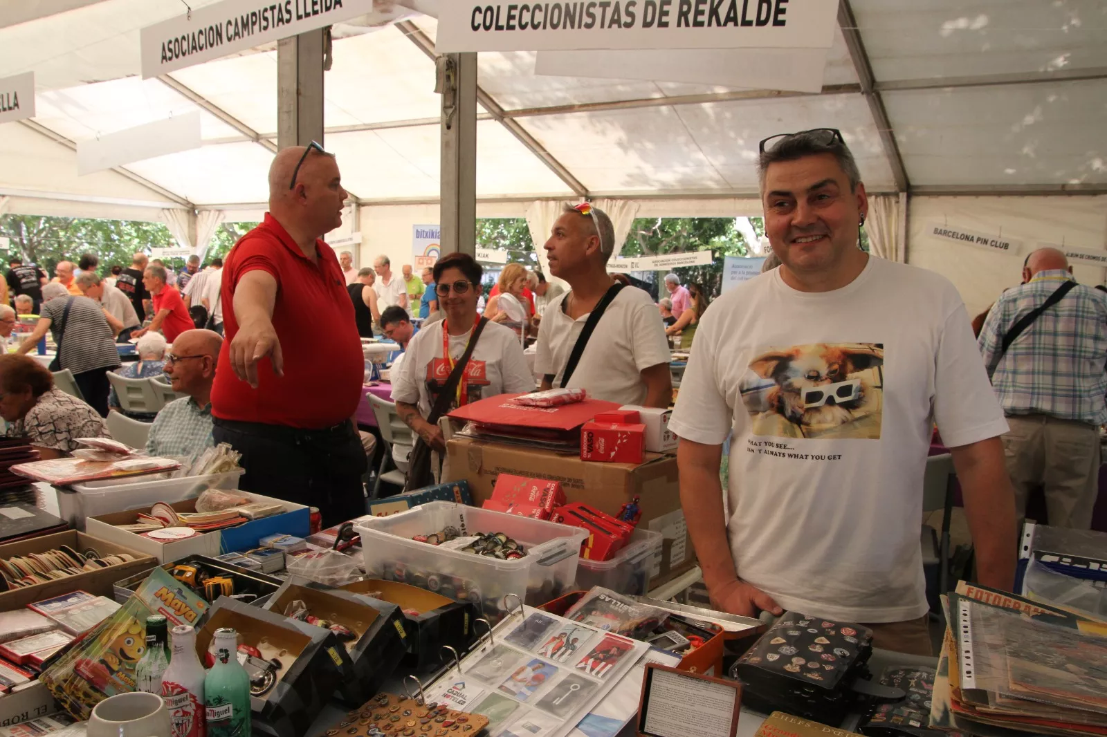 Feria Replega del coleccionismo de Monzón. Foto Carlos Neofato
