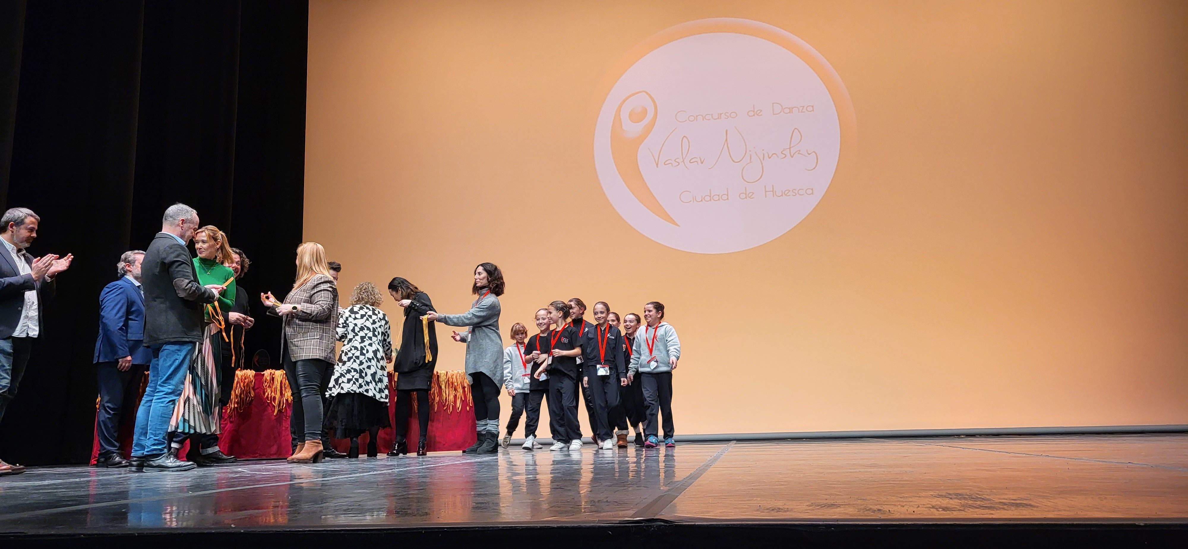 Entrega de premios del IX Concurso de Danza Vaslav Nijinsky Ciudad de Huesca. Foto Myriam Martínez