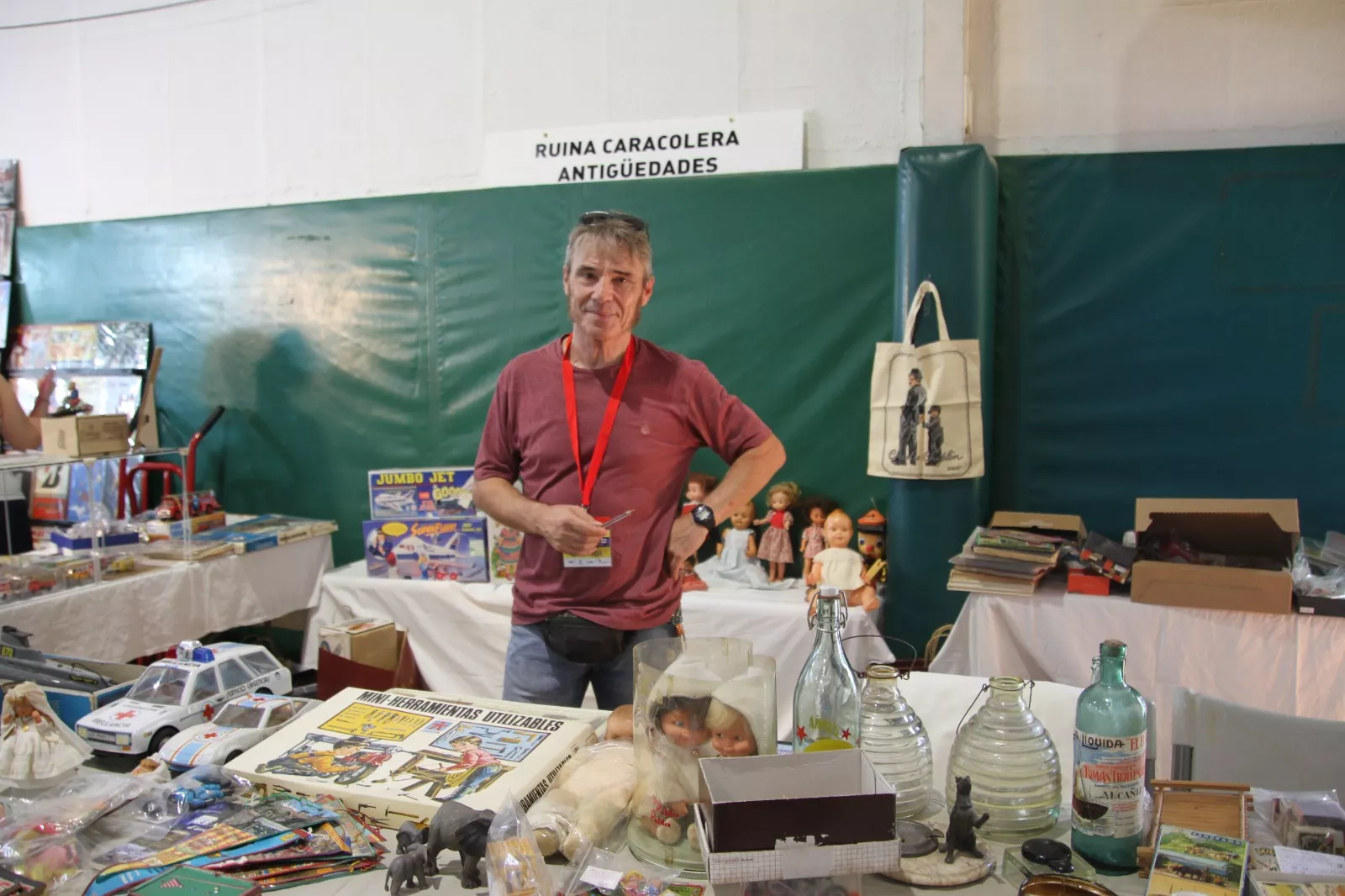 Feria Replega del coleccionismo de Monzón. Foto Carlos Neofato