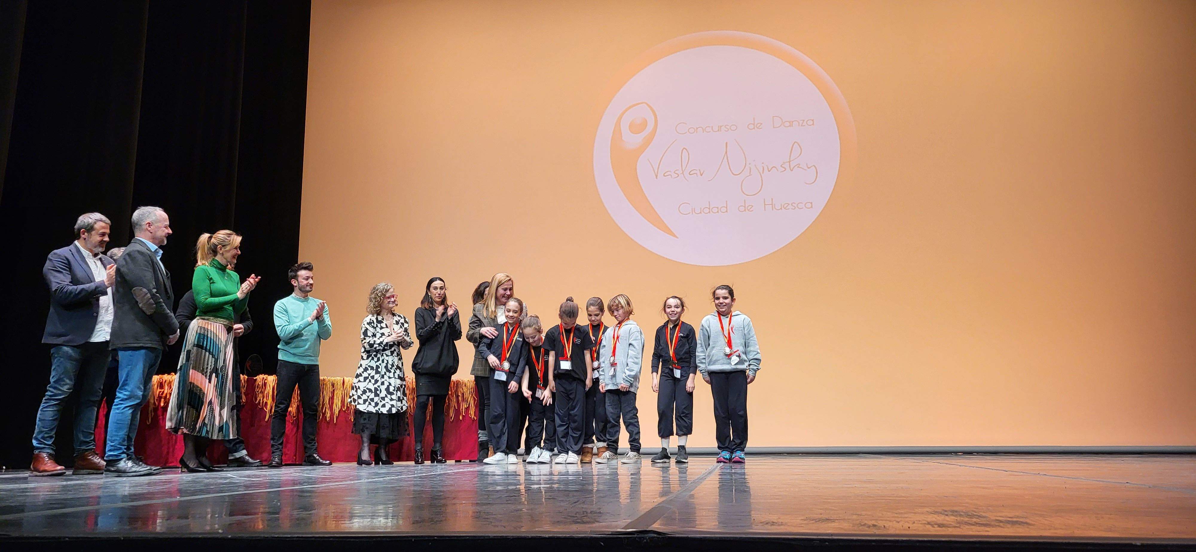Entrega de premios del IX Concurso de Danza Vaslav Nijinsky Ciudad de Huesca. Foto Myriam Martínez