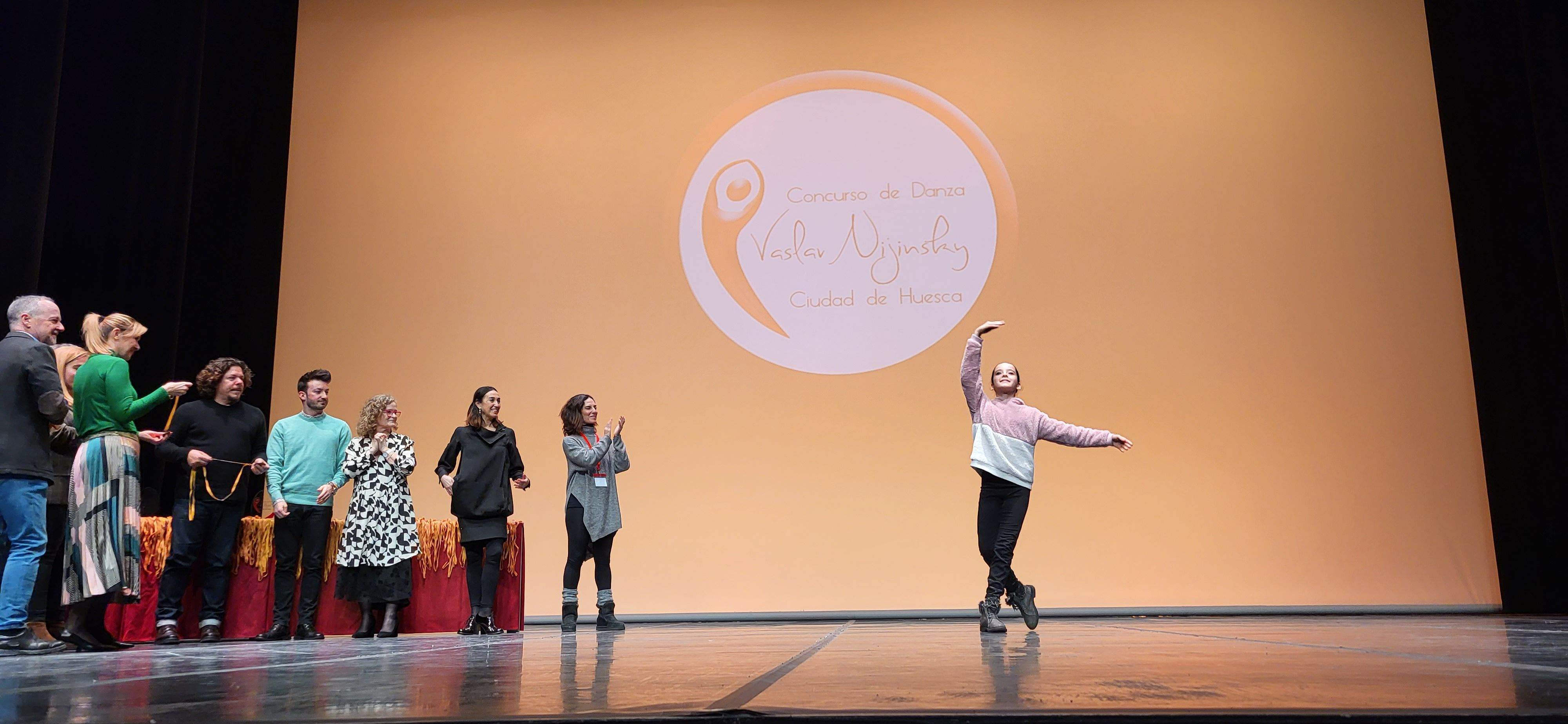 Entrega de premios del IX Concurso de Danza Vaslav Nijinsky Ciudad de Huesca. Foto Myriam Martínez