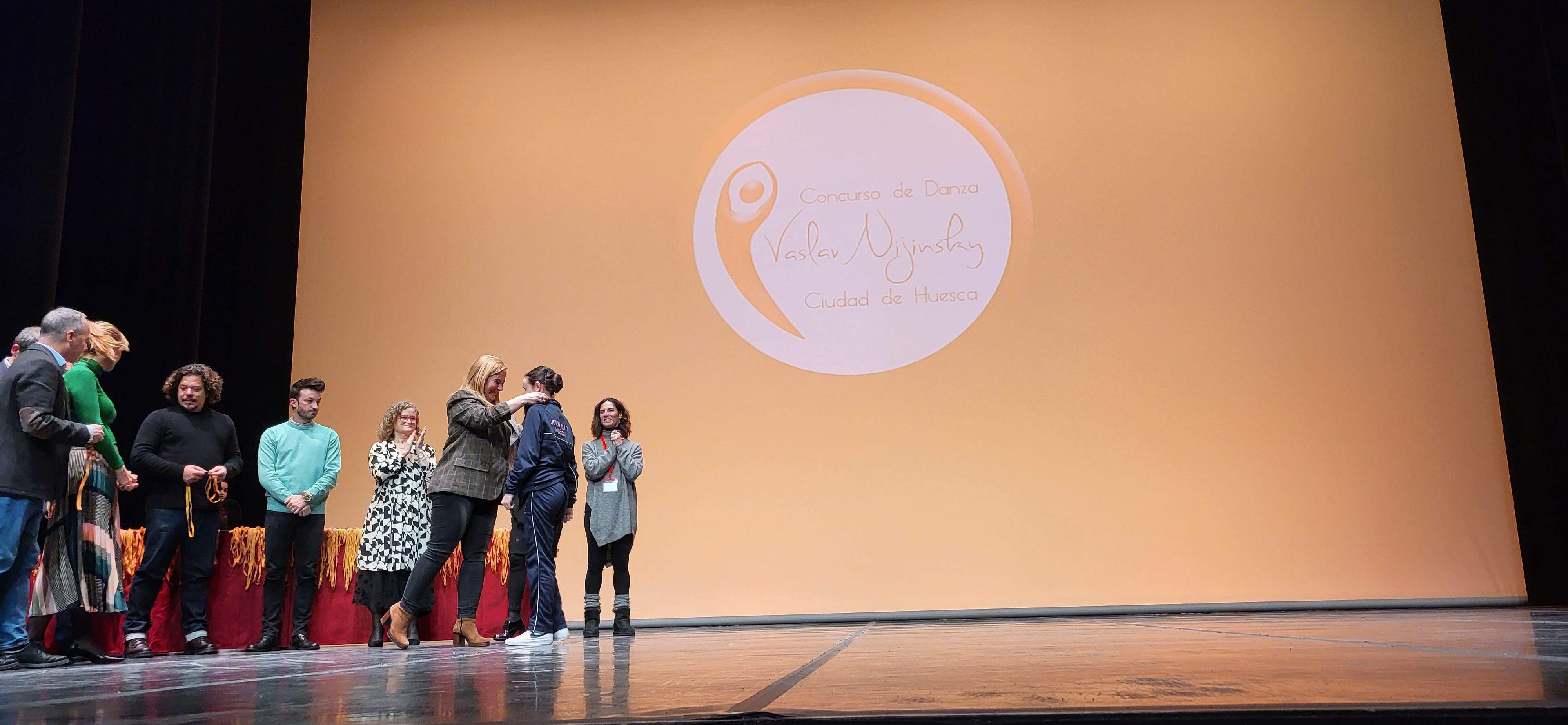 Entrega de premios del IX Concurso de Danza Vaslav Nijinsky Ciudad de Huesca. Foto Myriam Martínez