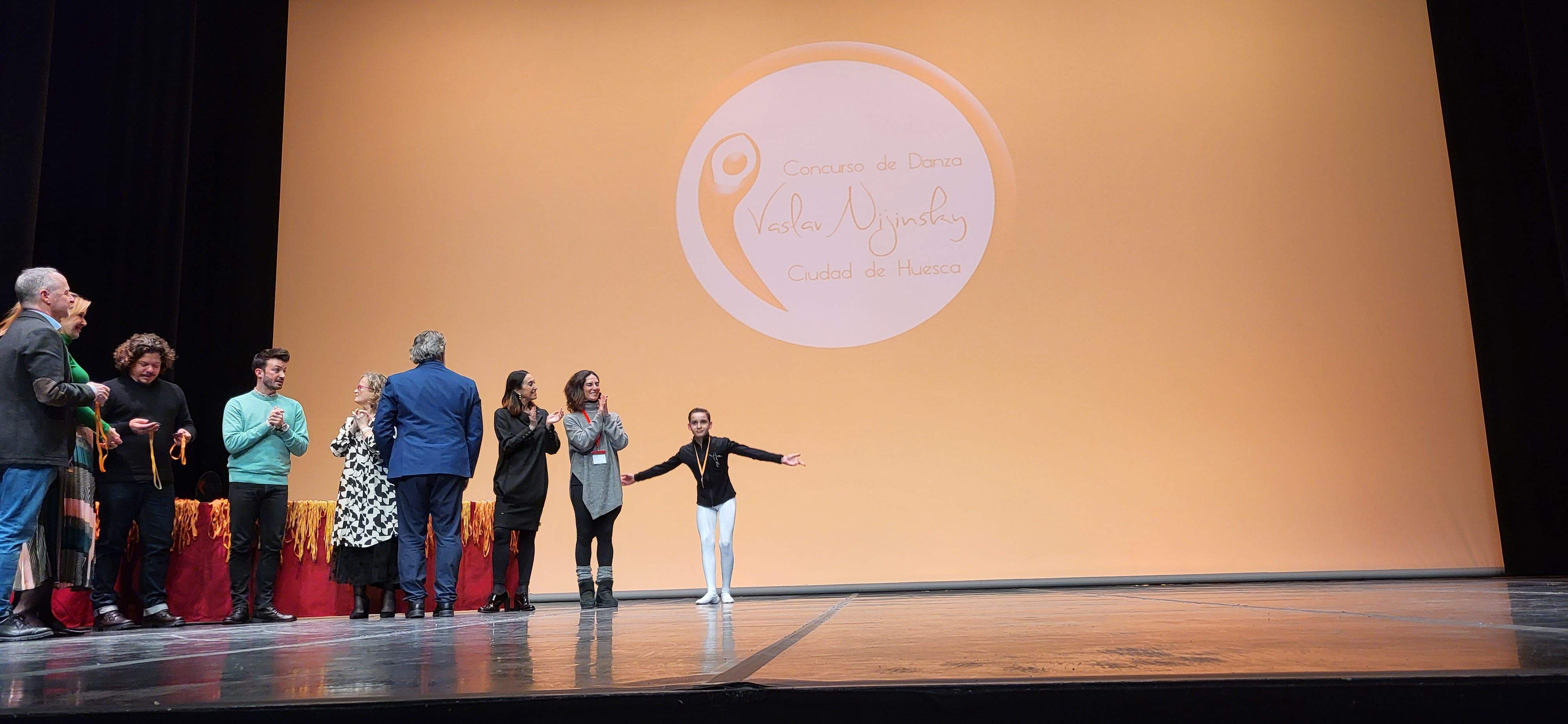 Entrega de premios del IX Concurso de Danza Vaslav Nijinsky Ciudad de Huesca. Foto Myriam Martínez