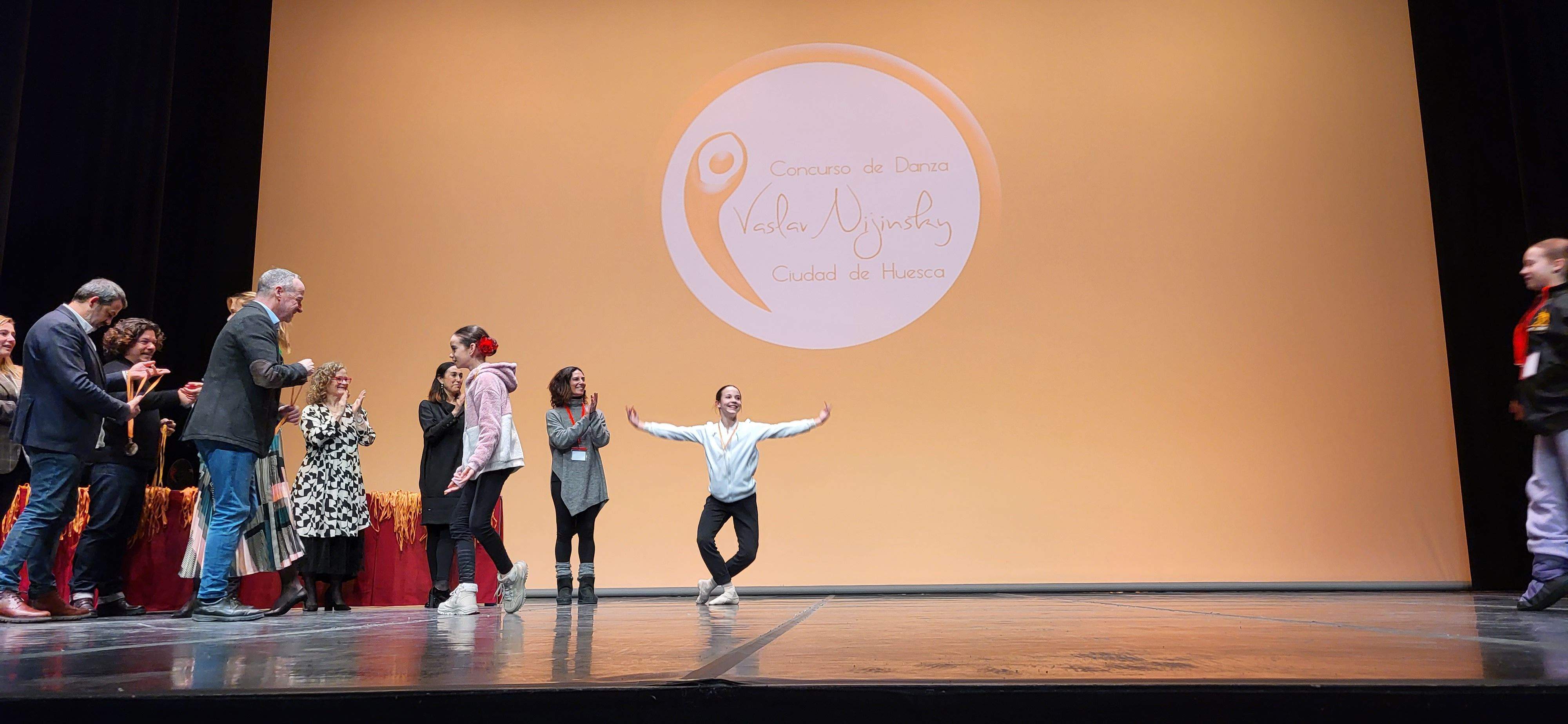 Entrega de premios del IX Concurso de Danza Vaslav Nijinsky Ciudad de Huesca. Foto Myriam Martínez
