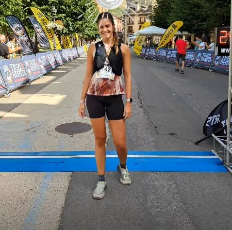 Paula Muñoz, segunda 17K