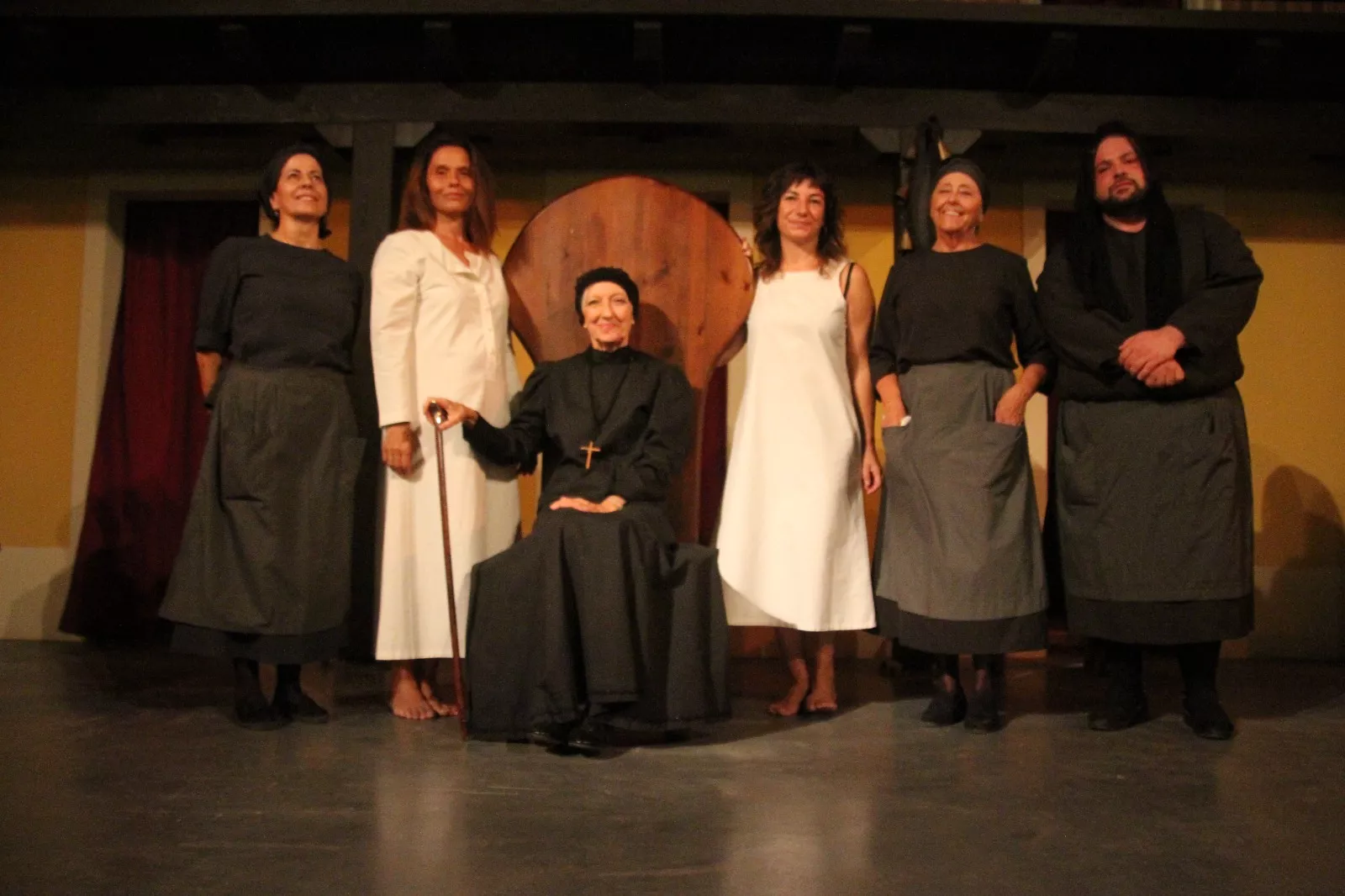 Representación del Teatro de Robras de la obra "Perra fiel". Foto Carlos Neofato