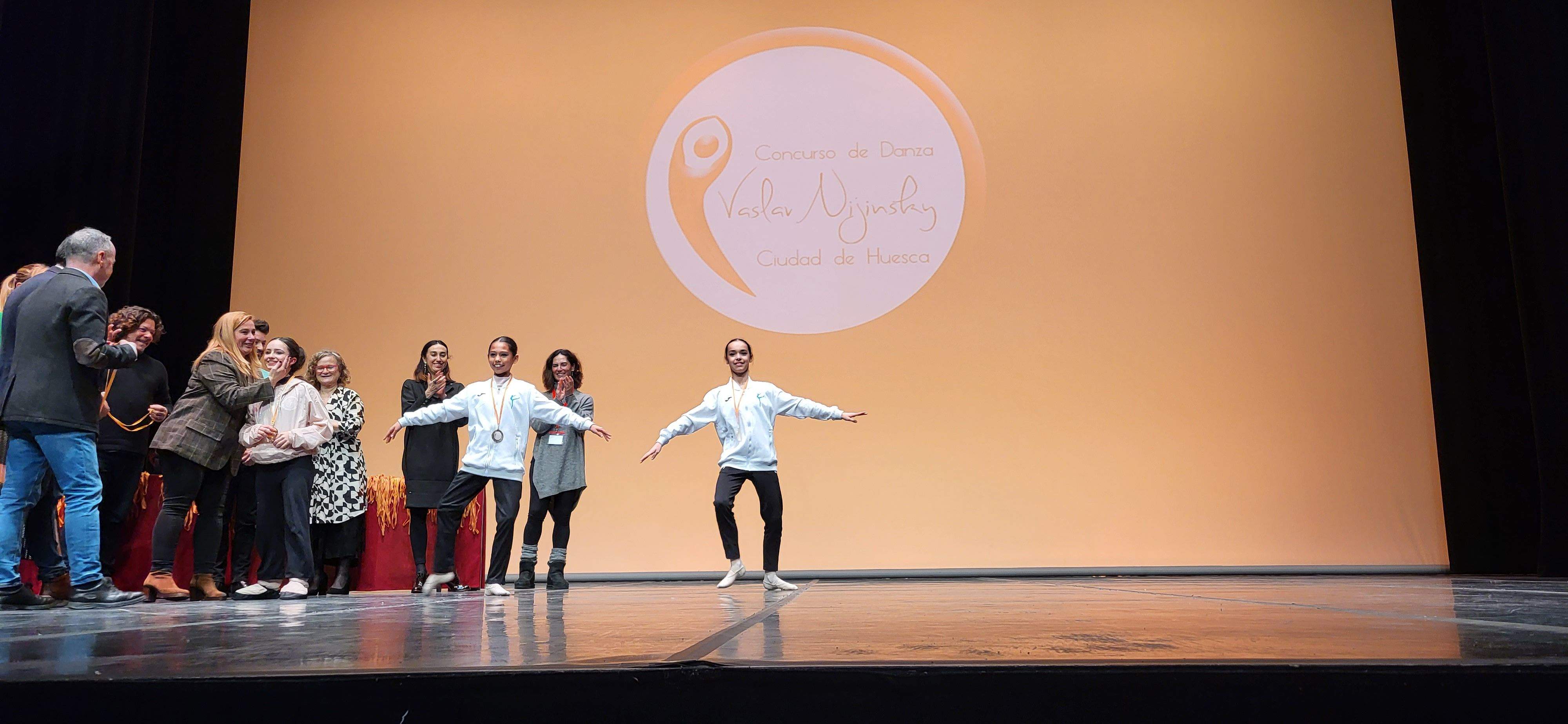 Entrega de premios del IX Concurso de Danza Vaslav Nijinsky Ciudad de Huesca. Foto Myriam Martínez