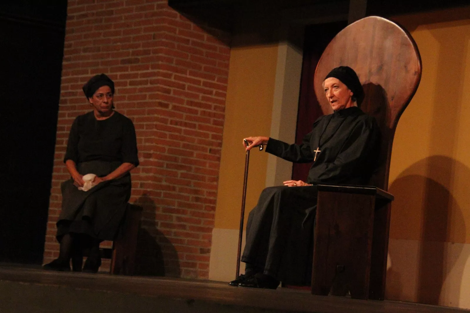 Representación del Teatro de Robras de la obra "Perra fiel". Foto Carlos Neofato
