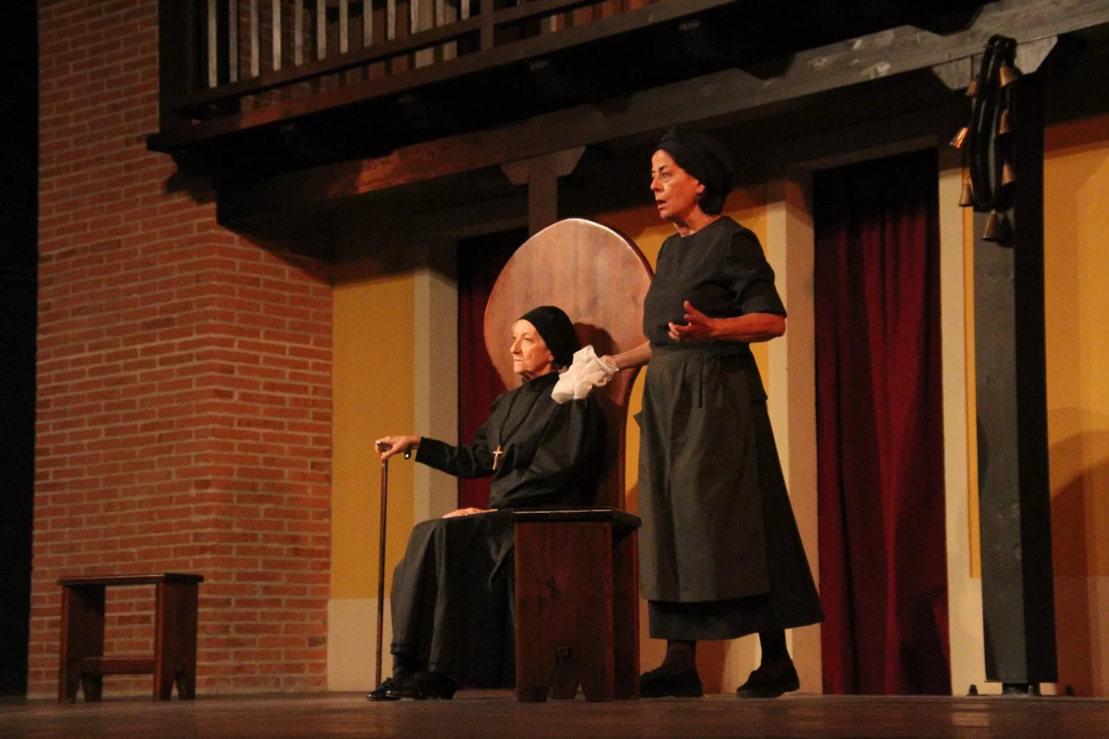 Representación del Teatro de Robras de la obra "Perra fiel". Foto Carlos Neofato