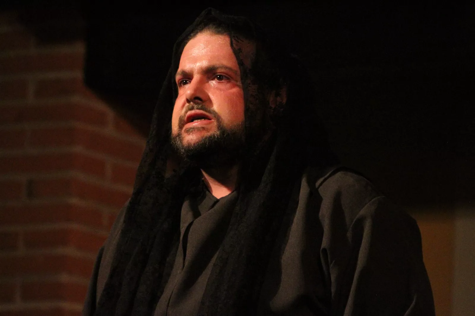 Representación del Teatro de Robras de la obra "Perra fiel". Foto Carlos Neofato