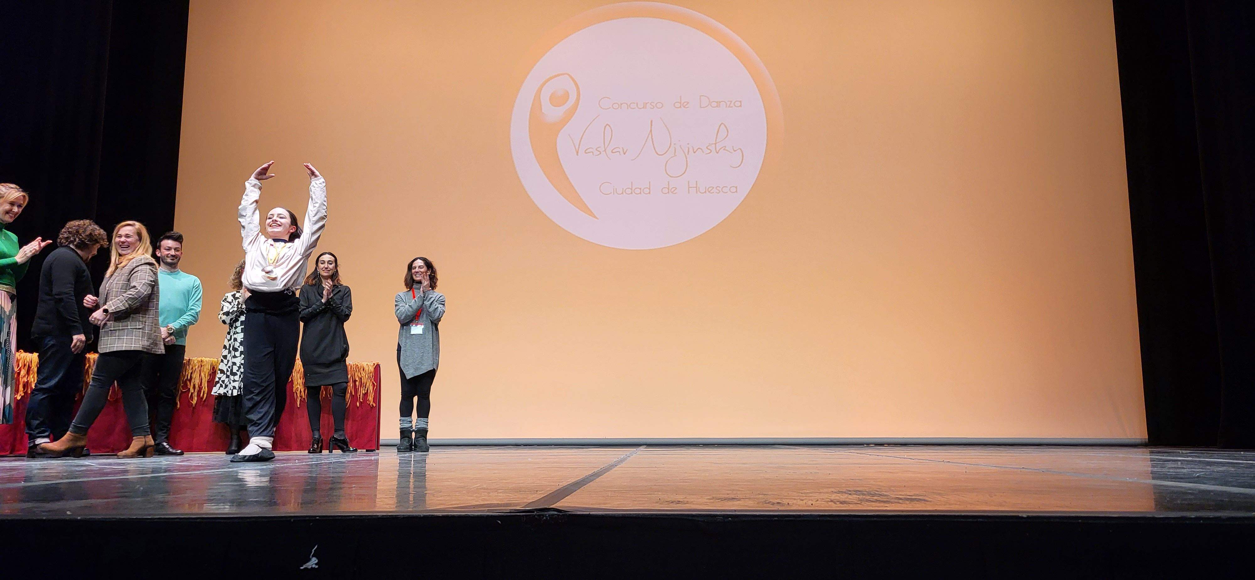 Entrega de premios del IX Concurso de Danza Vaslav Nijinsky Ciudad de Huesca. Foto Myriam Martínez