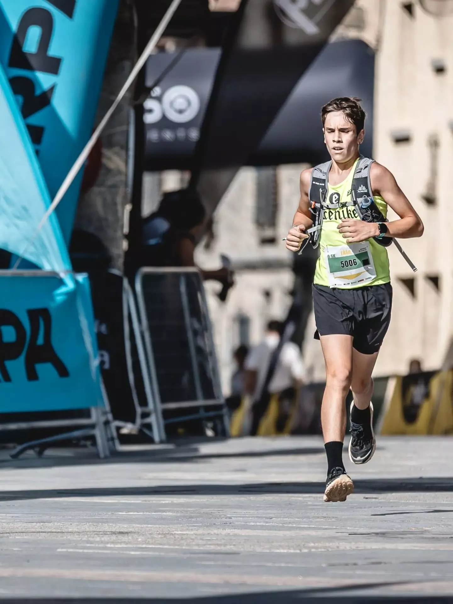 Alain Elizalde, tercero 0,5K