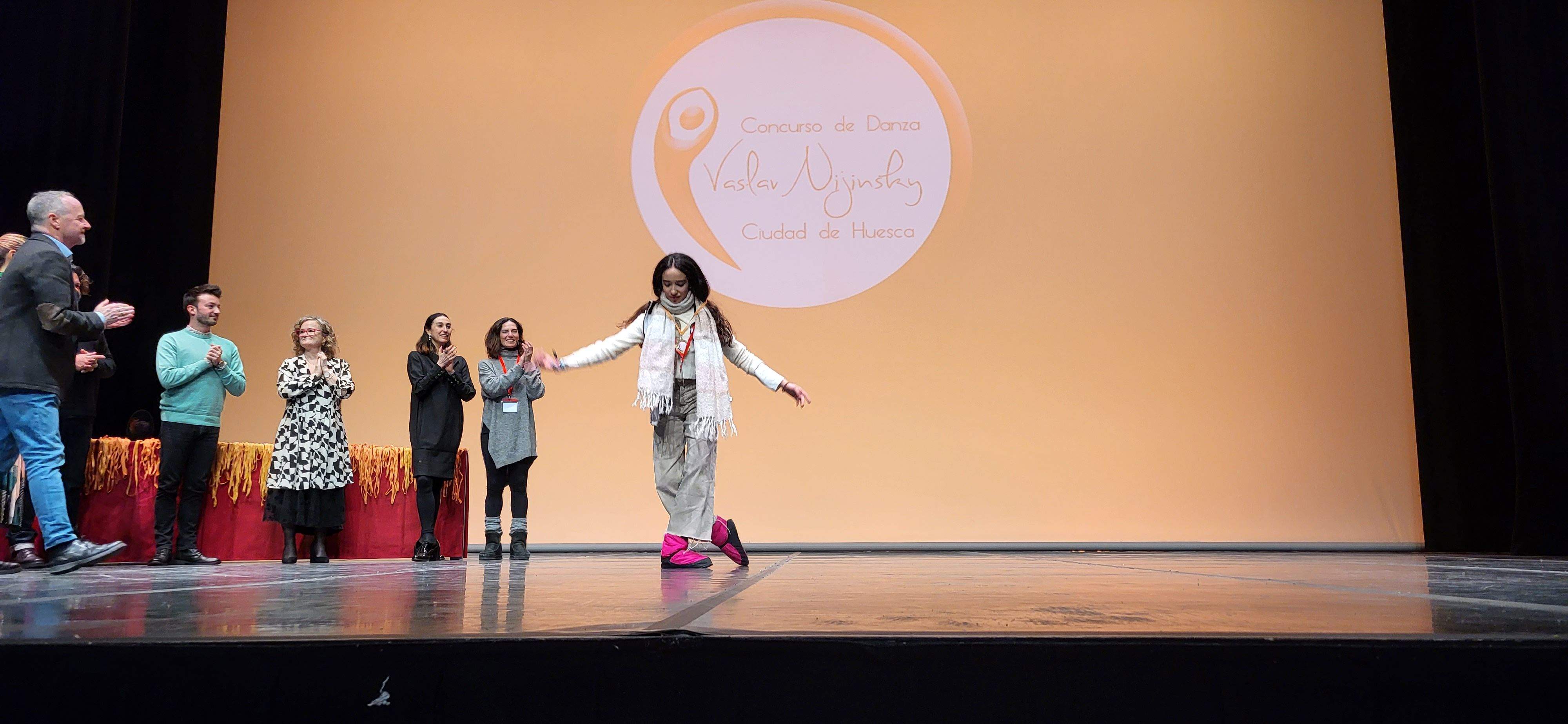 Entrega de premios del IX Concurso de Danza Vaslav Nijinsky Ciudad de Huesca. Foto Myriam Martínez