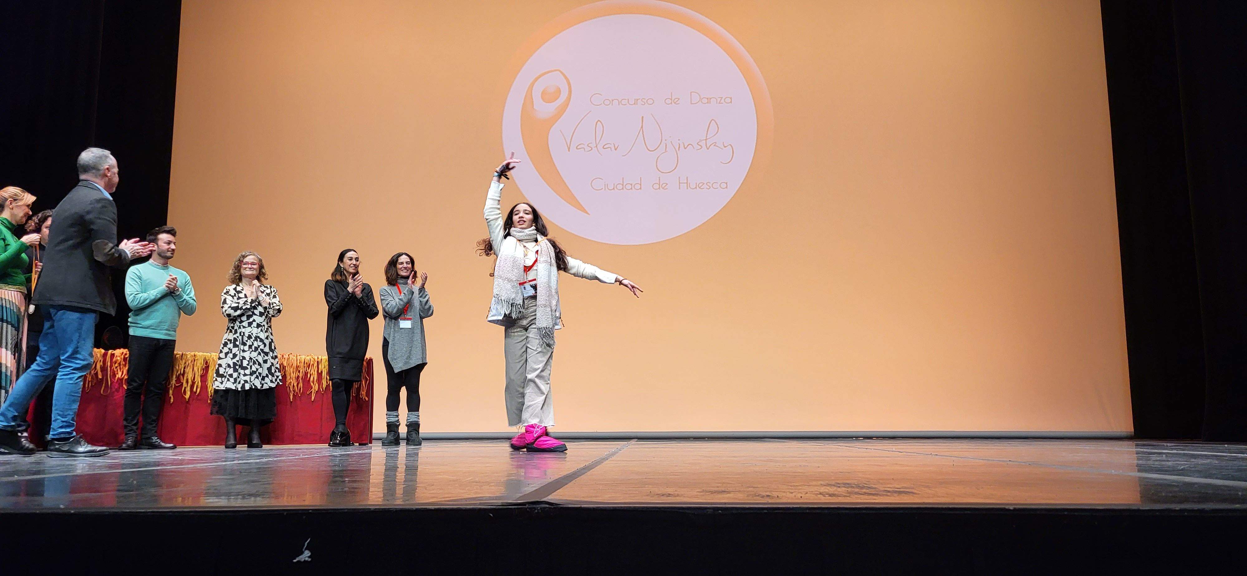 Entrega de premios del IX Concurso de Danza Vaslav Nijinsky Ciudad de Huesca. Foto Myriam Martínez