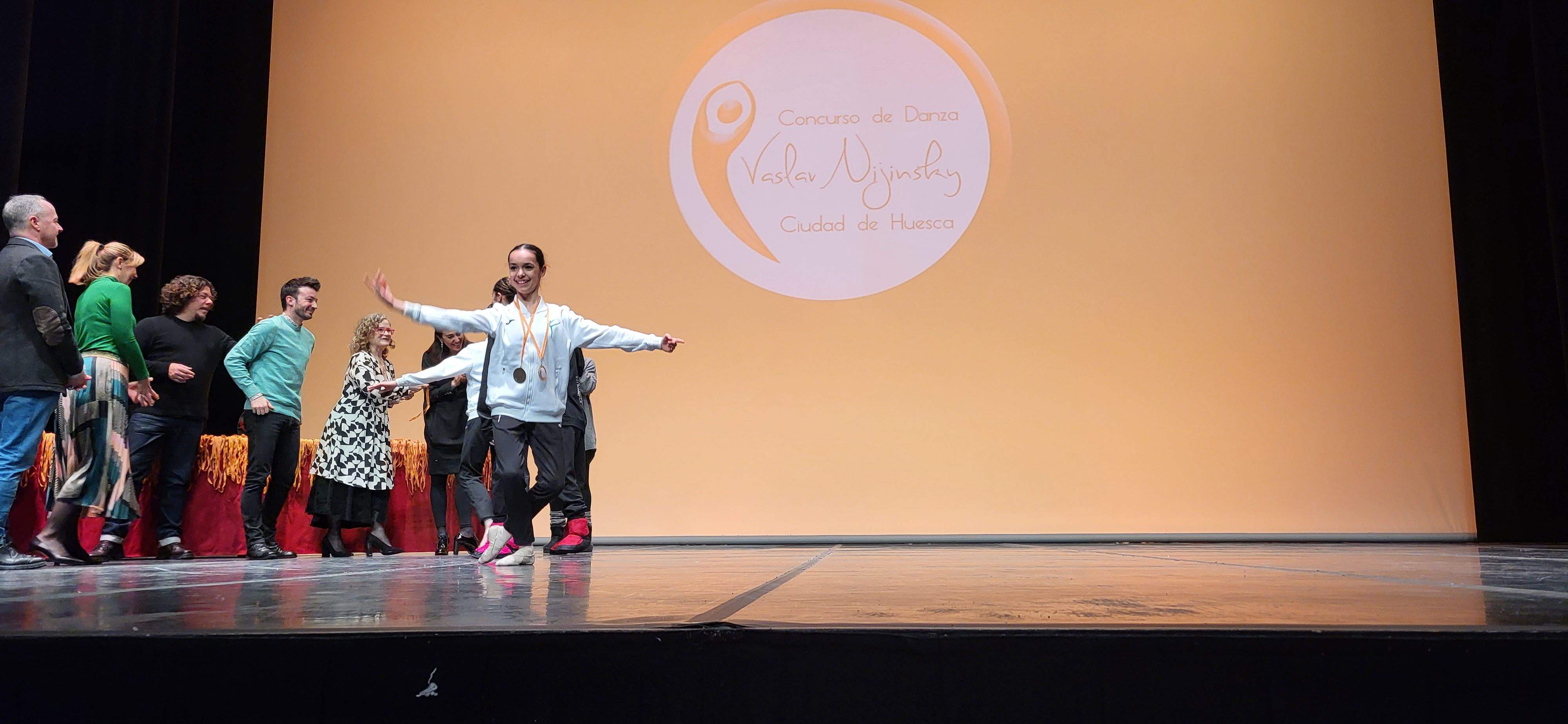 Entrega de premios del IX Concurso de Danza Vaslav Nijinsky Ciudad de Huesca. Foto Myriam Martínez
