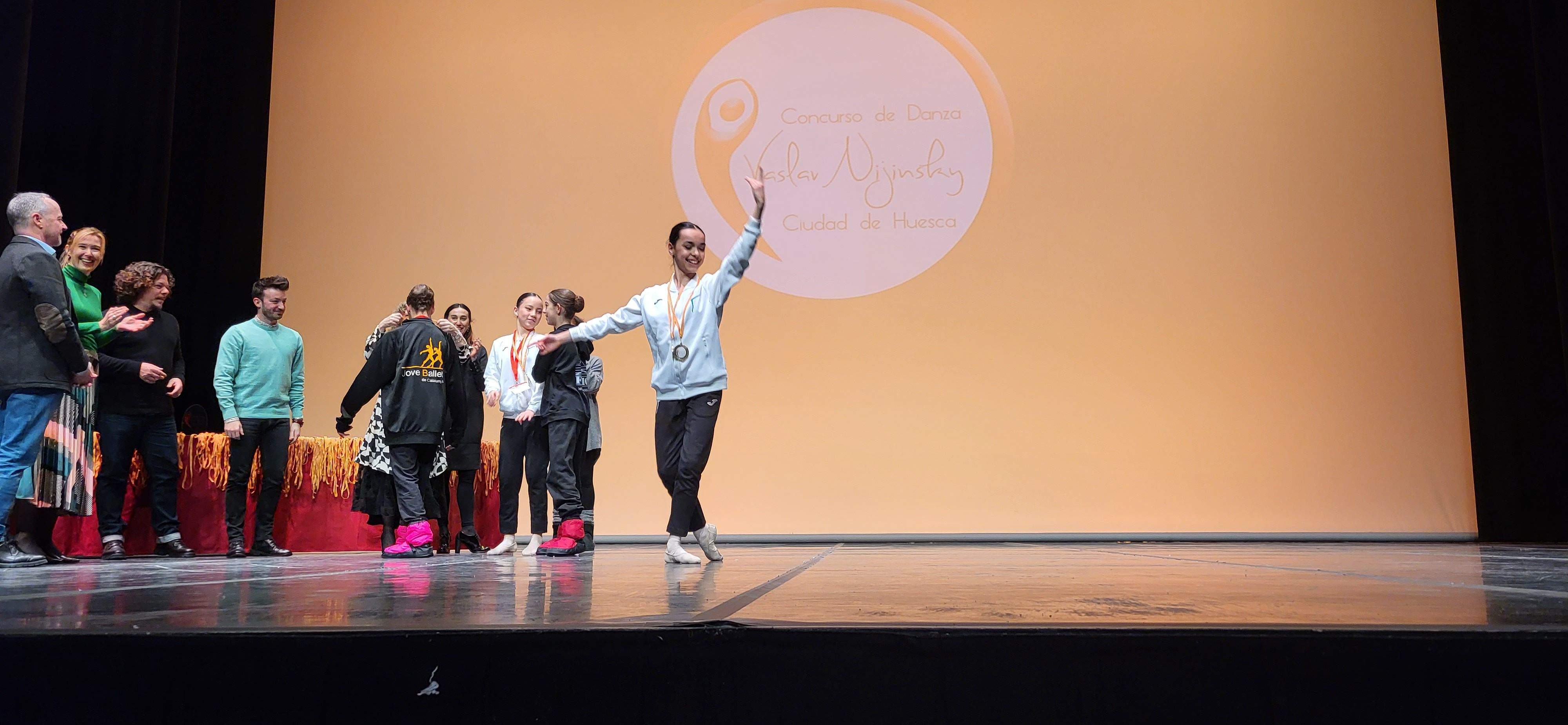 Entrega de premios del IX Concurso de Danza Vaslav Nijinsky Ciudad de Huesca. Foto Myriam Martínez