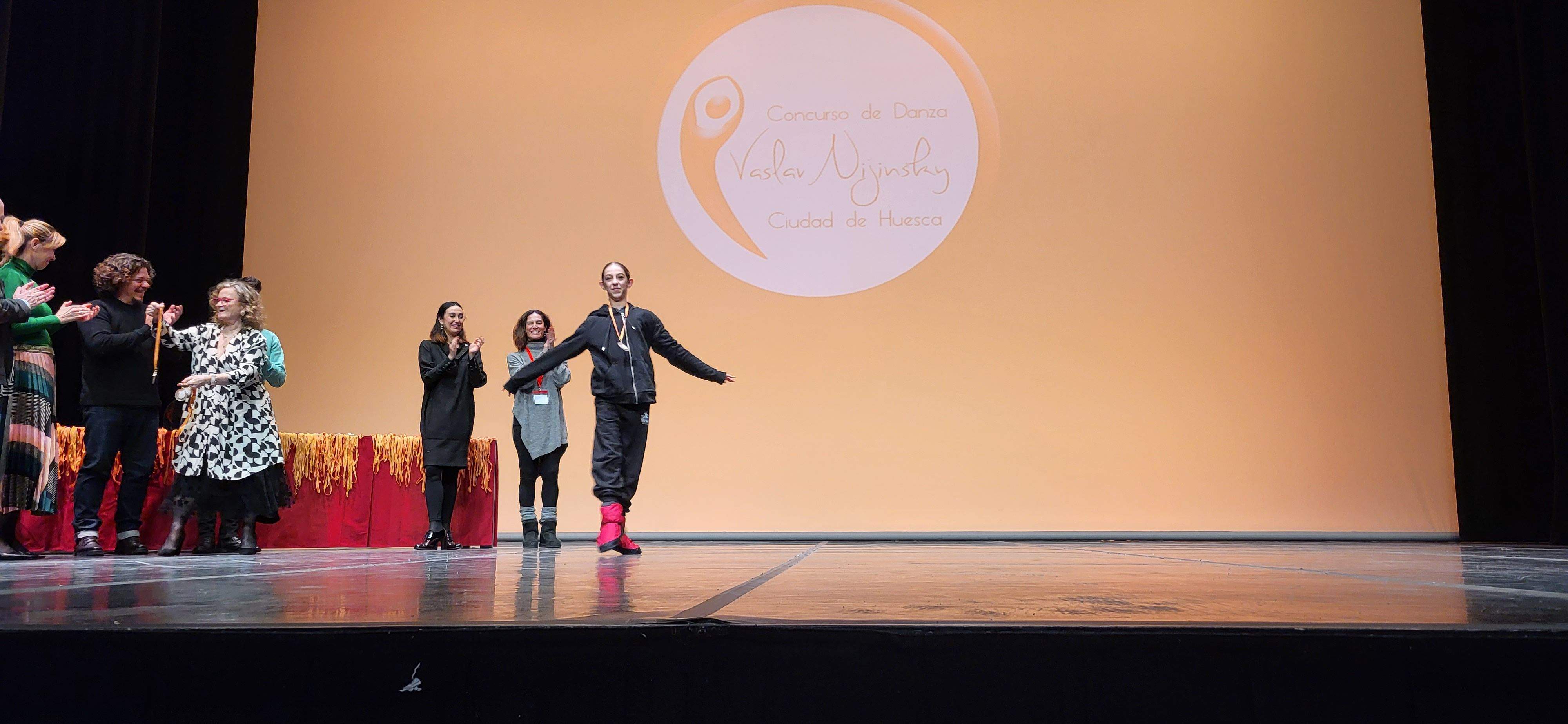 Entrega de premios del IX Concurso de Danza Vaslav Nijinsky Ciudad de Huesca. Foto Myriam Martínez