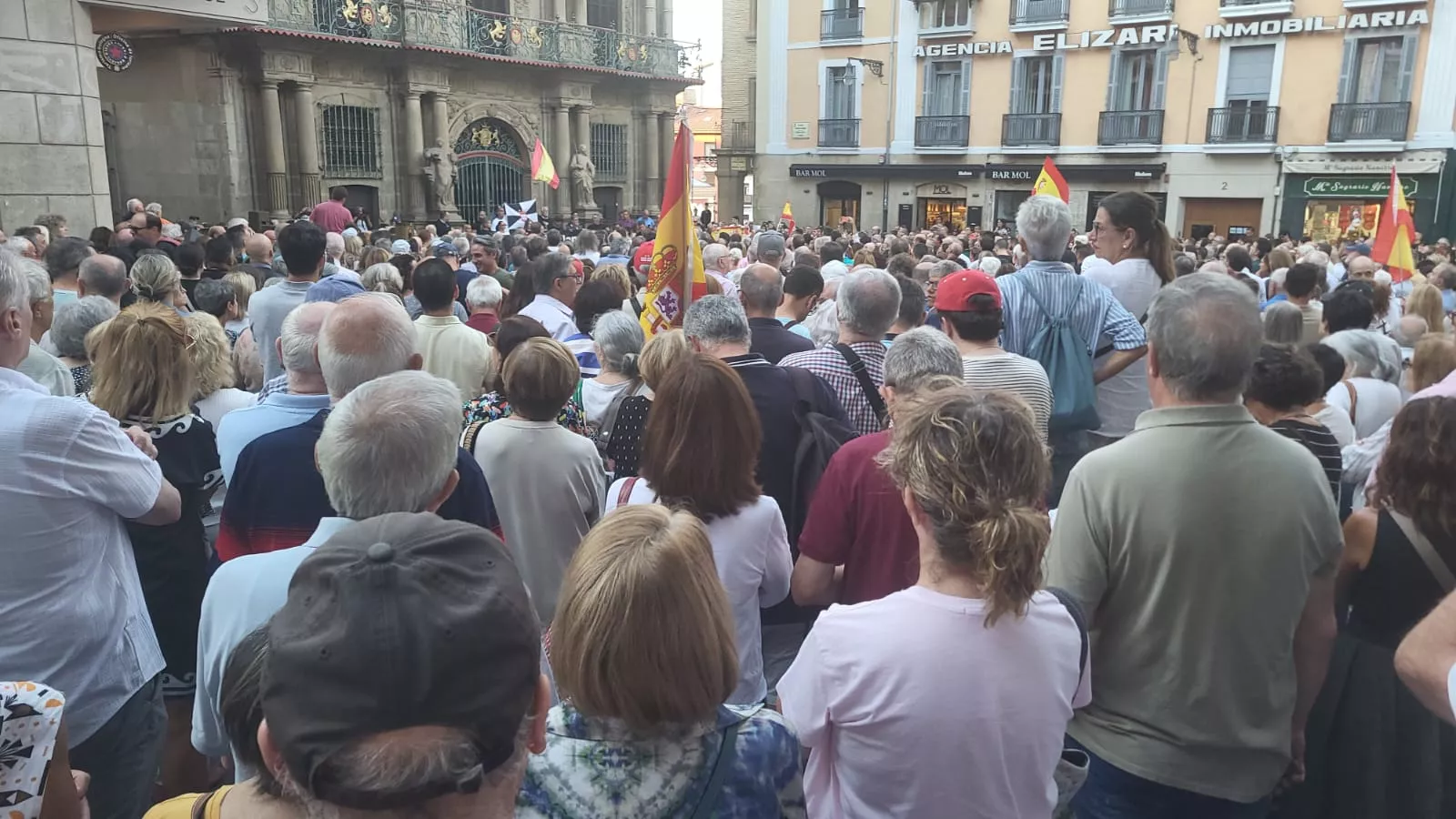 Manifestación en Pamplona por Ceuta
