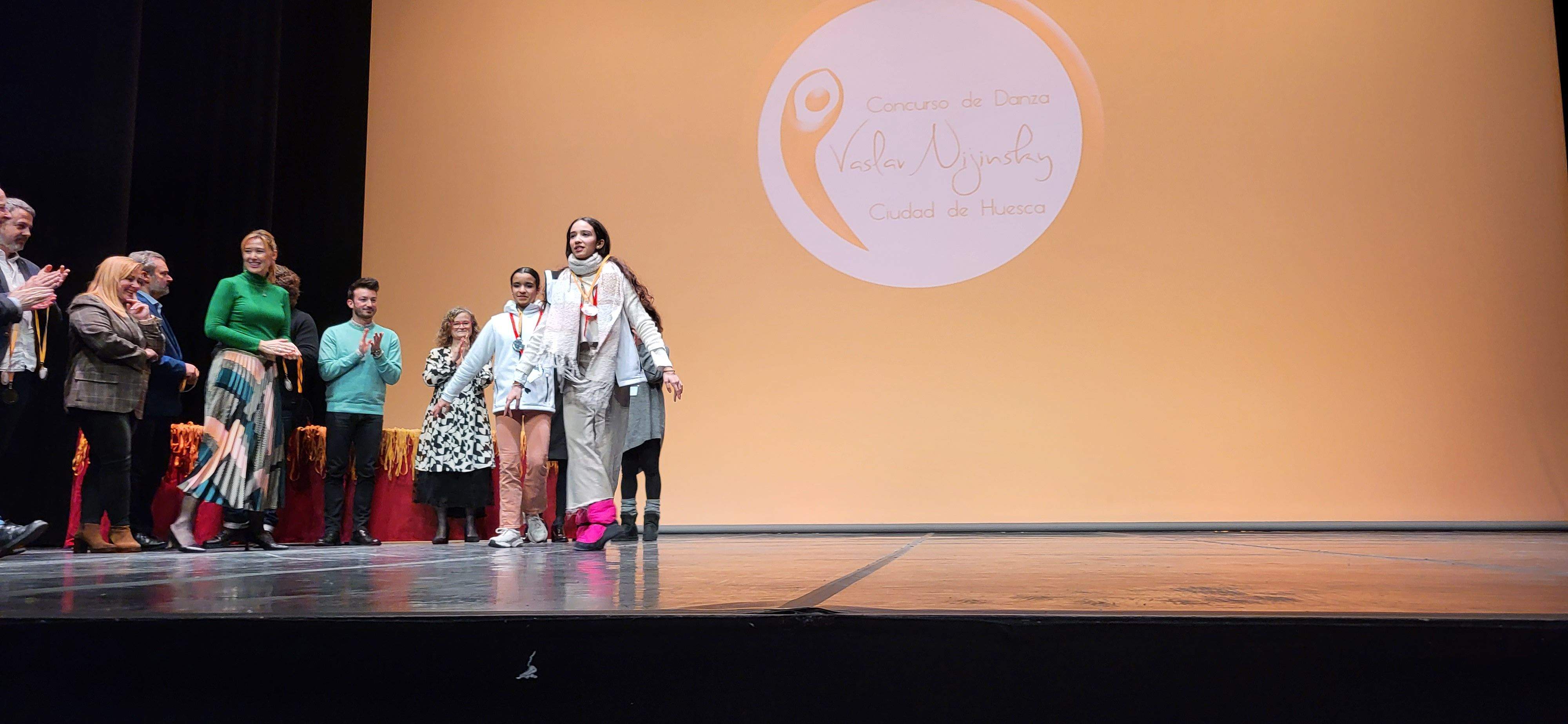 Entrega de premios del IX Concurso de Danza Vaslav Nijinsky Ciudad de Huesca. Foto Myriam Martínez