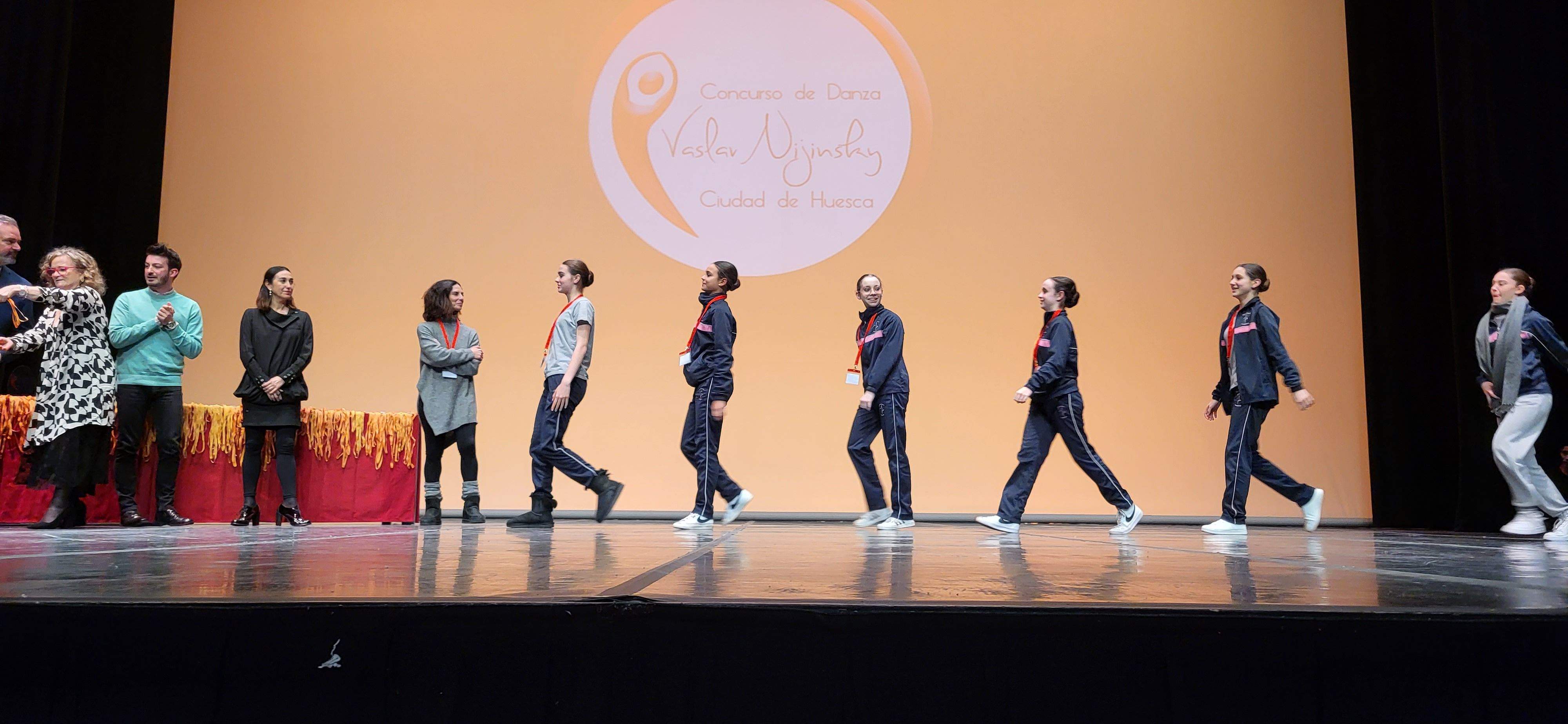 Entrega de premios del IX Concurso de Danza Vaslav Nijinsky Ciudad de Huesca. Foto Myriam Martínez